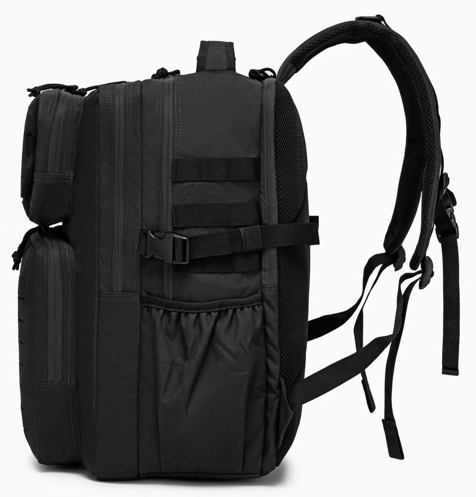 Waterproof Military Tactical Backpack 35L, MOLLE Assault Pack with Water Bottle3