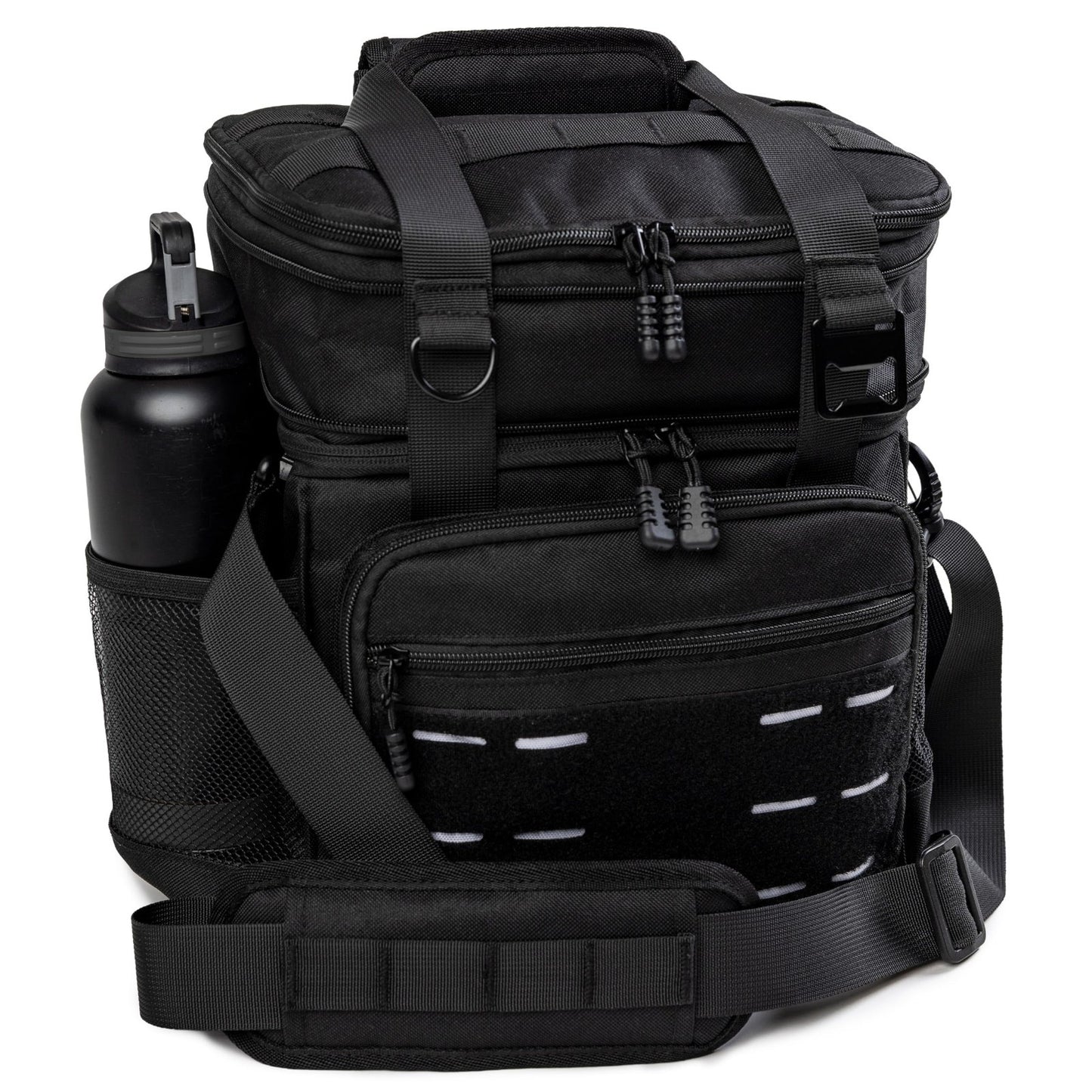 Tactical Insulated Lunch Bag - Heavy Duty Meal Prep Cooler - Large Capacity, Wat1