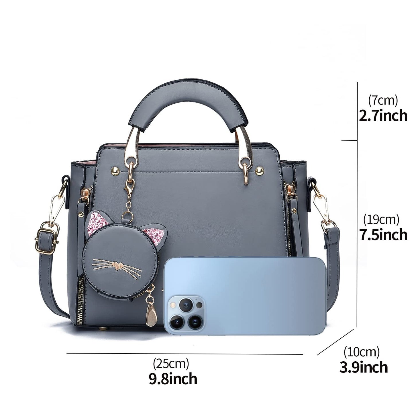Stylish Women's Crossbody Handbags - Top Handle Satchel & Small Tote Bags3