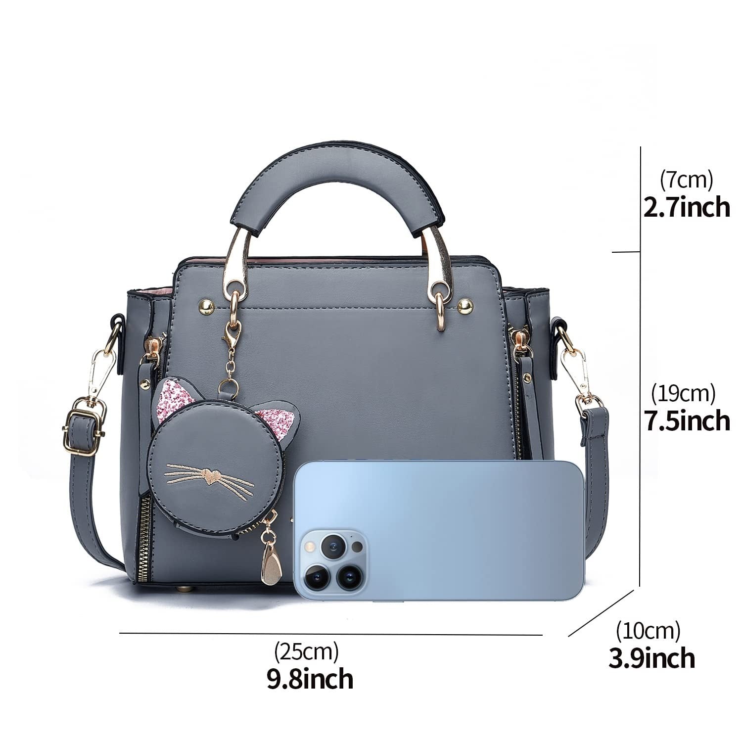 Stylish Women's Crossbody Handbags - Top Handle Satchel & Small Tote Bags3