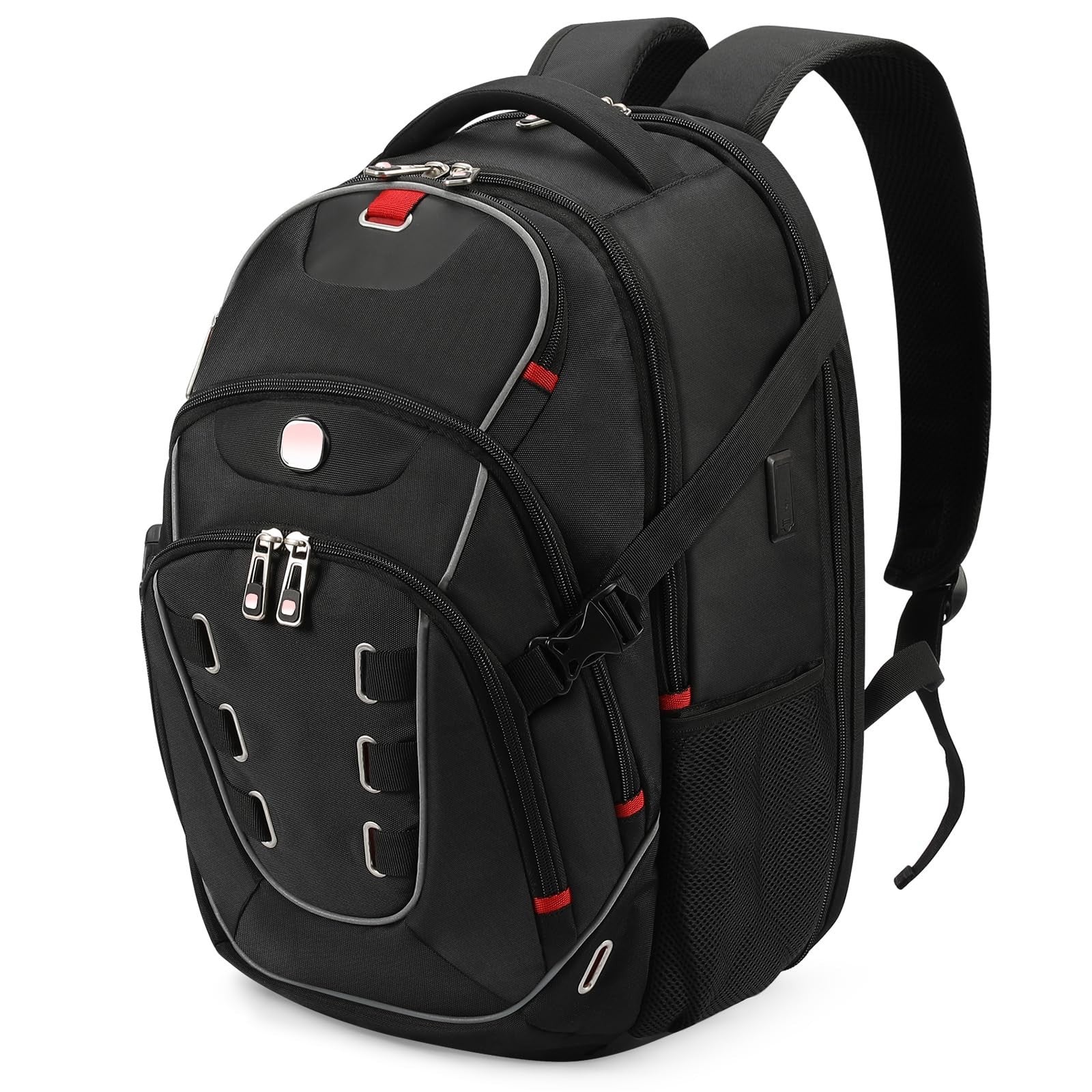 17.3" Laptop Backpack for Men   USB & Type C Charging, TSA Friendly, Travel Busi1