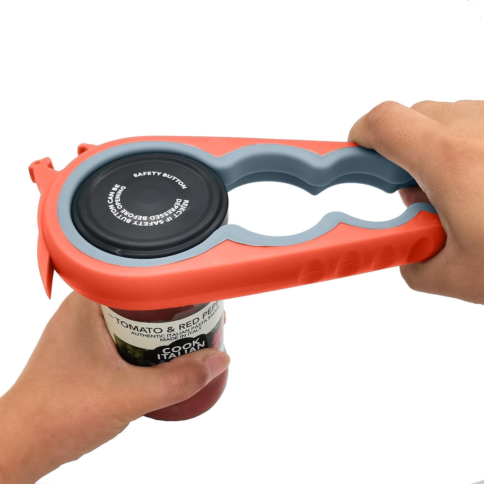 Adjustable Jar & Bottle Opener for Seniors with Arthritis | Easy Grip Lid Tool f1