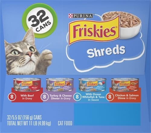 Savory Wet Cat Food Variety Pack   Beef, Turkey, Chicken, Salmon & Tuna   64 Can15