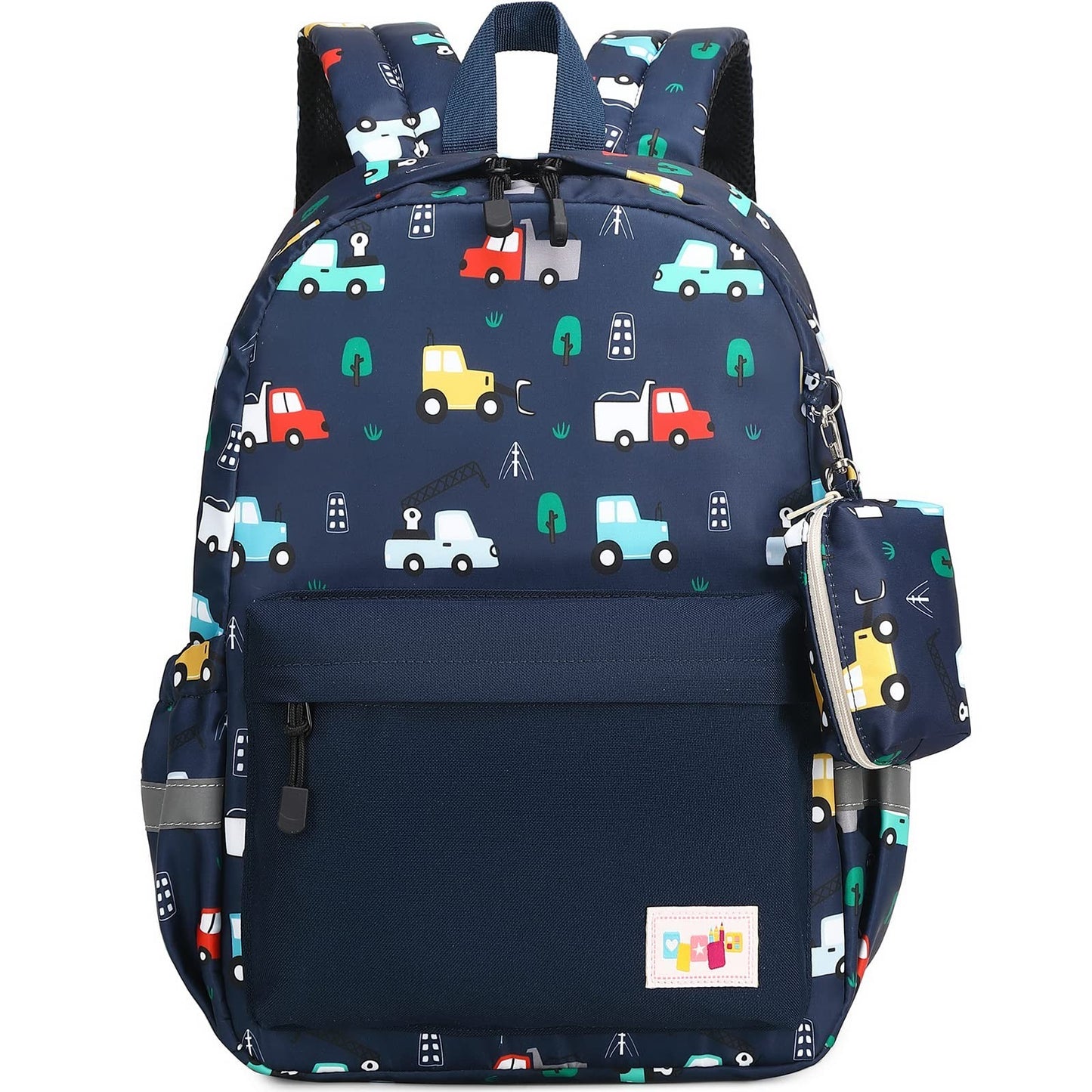 Kids Toddler Backpack with Chest Strap   Boys & Girls Durable School Bag1