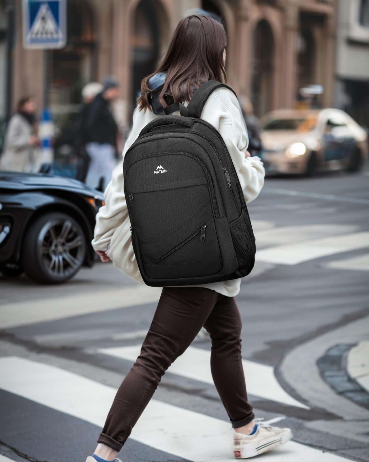 Extra Large 18" Laptop Backpack, 50L Travel Bag, Durable Carry On Rucksack8