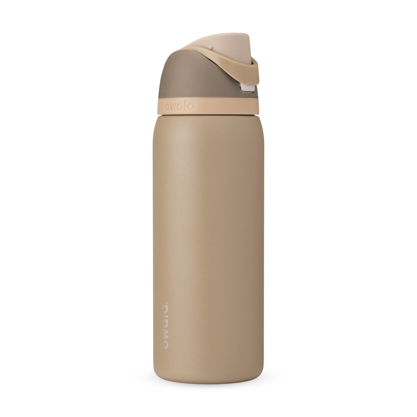 32oz Stainless Steel Water Bottle with FreeSip   Grey/Brown Eco Friendly Design1