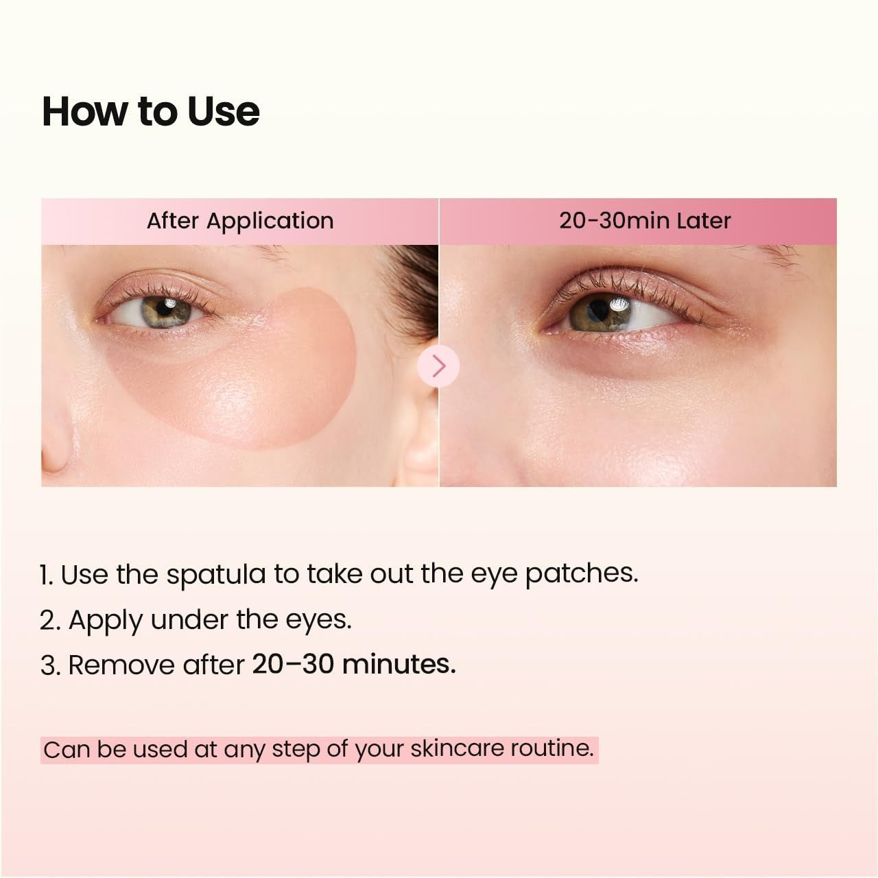 Collagen Peptide Eye Patches - Anti-Wrinkle, Under Eye Mask for Fine Lines & Bag15