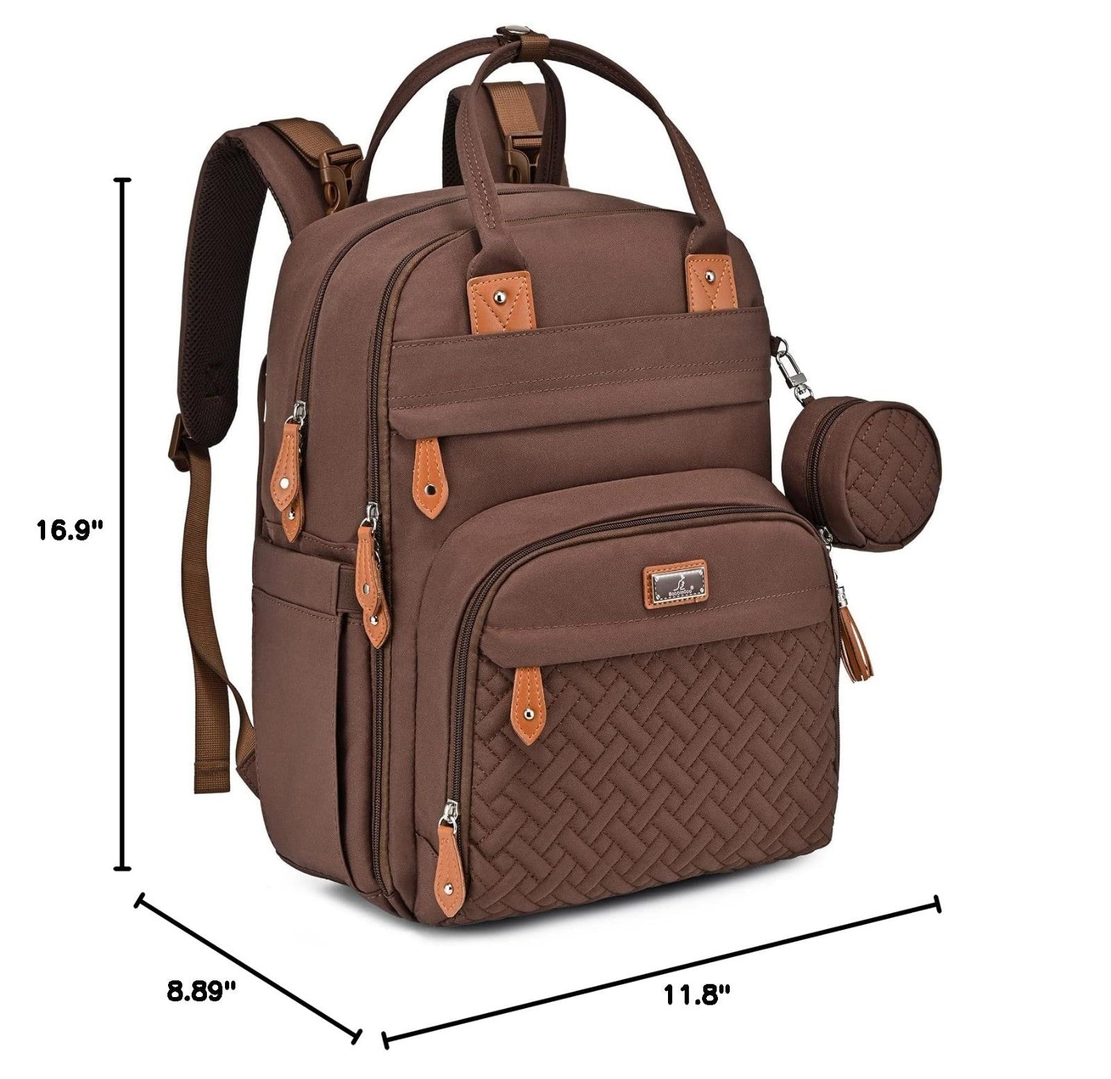 Multi Functional Water Resistant Diaper Bag Backpack   Baby Travel Tote, Changin2