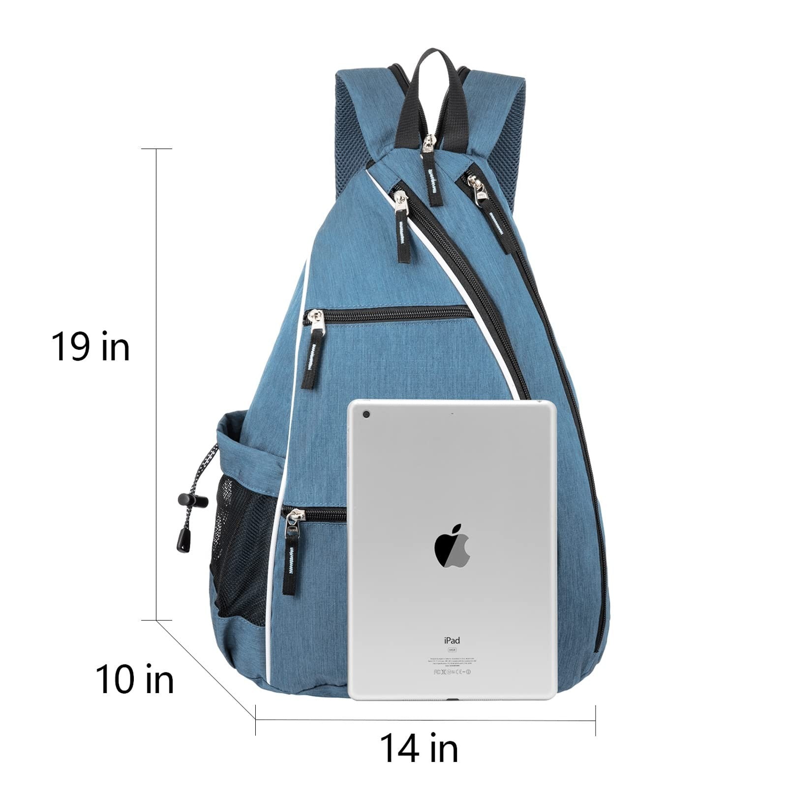 Adjustable Pickleball Backpack with Fence Hook, Large Capacity & Safety Pocket2