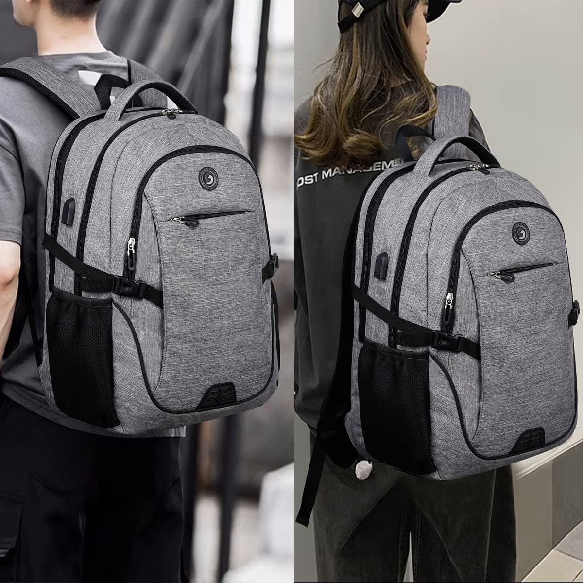 Travel Laptop Backpack for Men & Women   College School Bag, Durable & Stylish6
