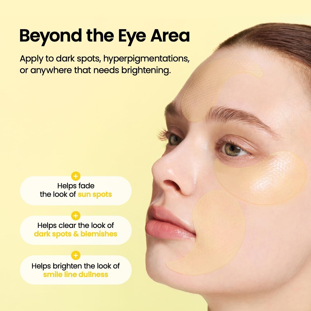 Niacinamide Eye Patches for Dark Circles & Dull Skin, 60 Count | Travel Essentia7