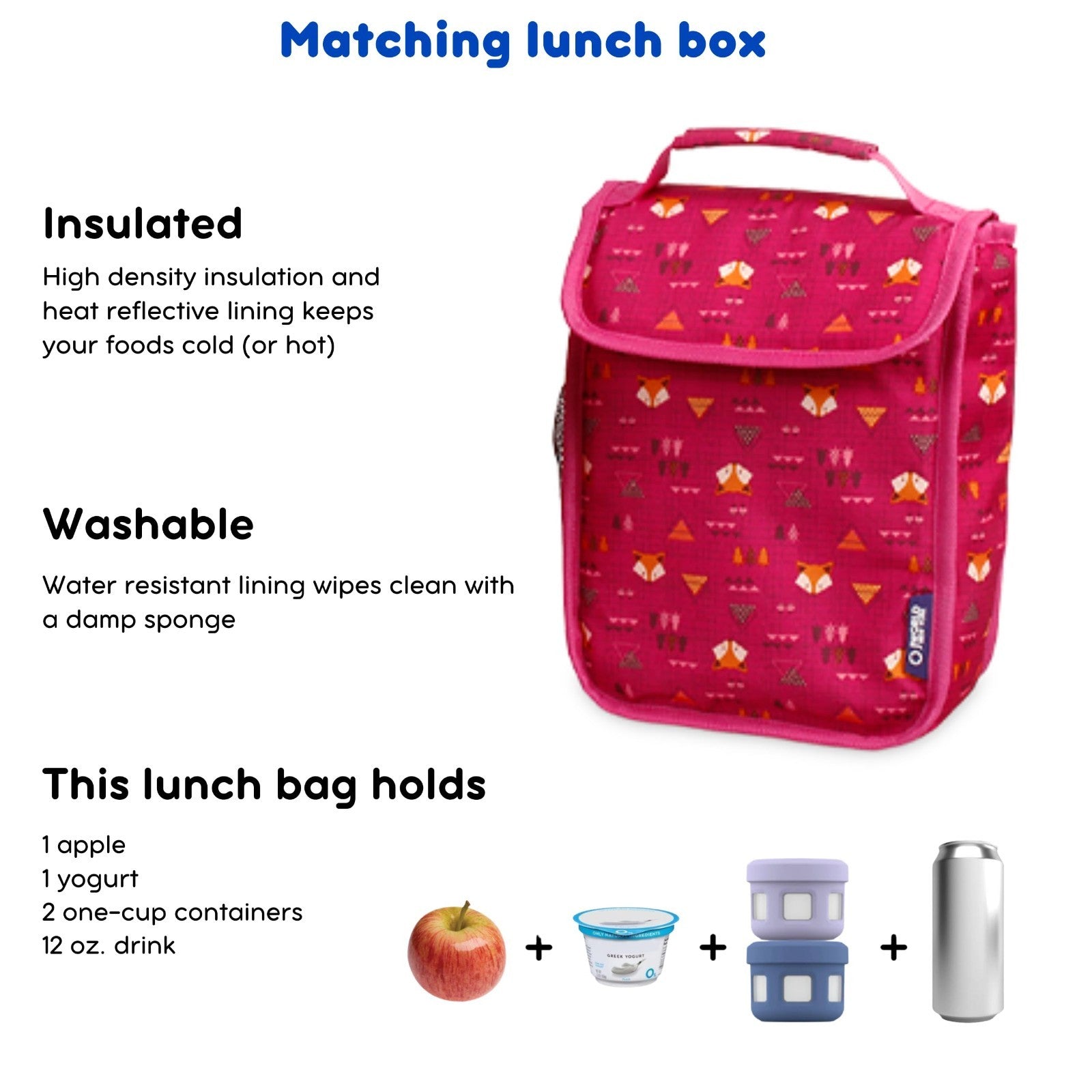Kids Rolling Backpack & Lunch Bag Set   Elementary School Carry On Suitcase with5