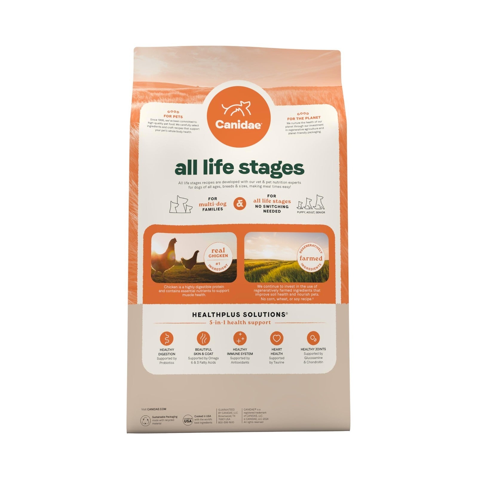 Multi Protein Dog Food for All Life Stages   Chicken, Turkey, Lamb & Fish, 40 lb7