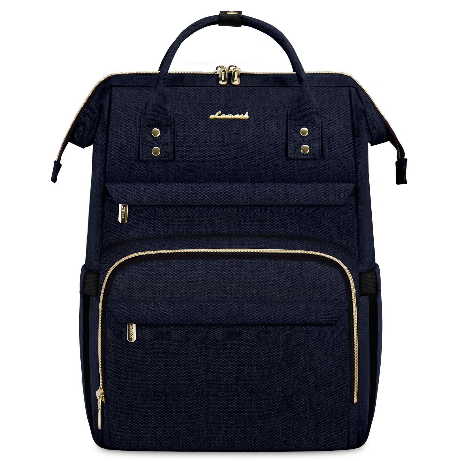 Stylish 15.6" Laptop Backpack for Women, Waterproof Travel Bag with USB Port, Pe1