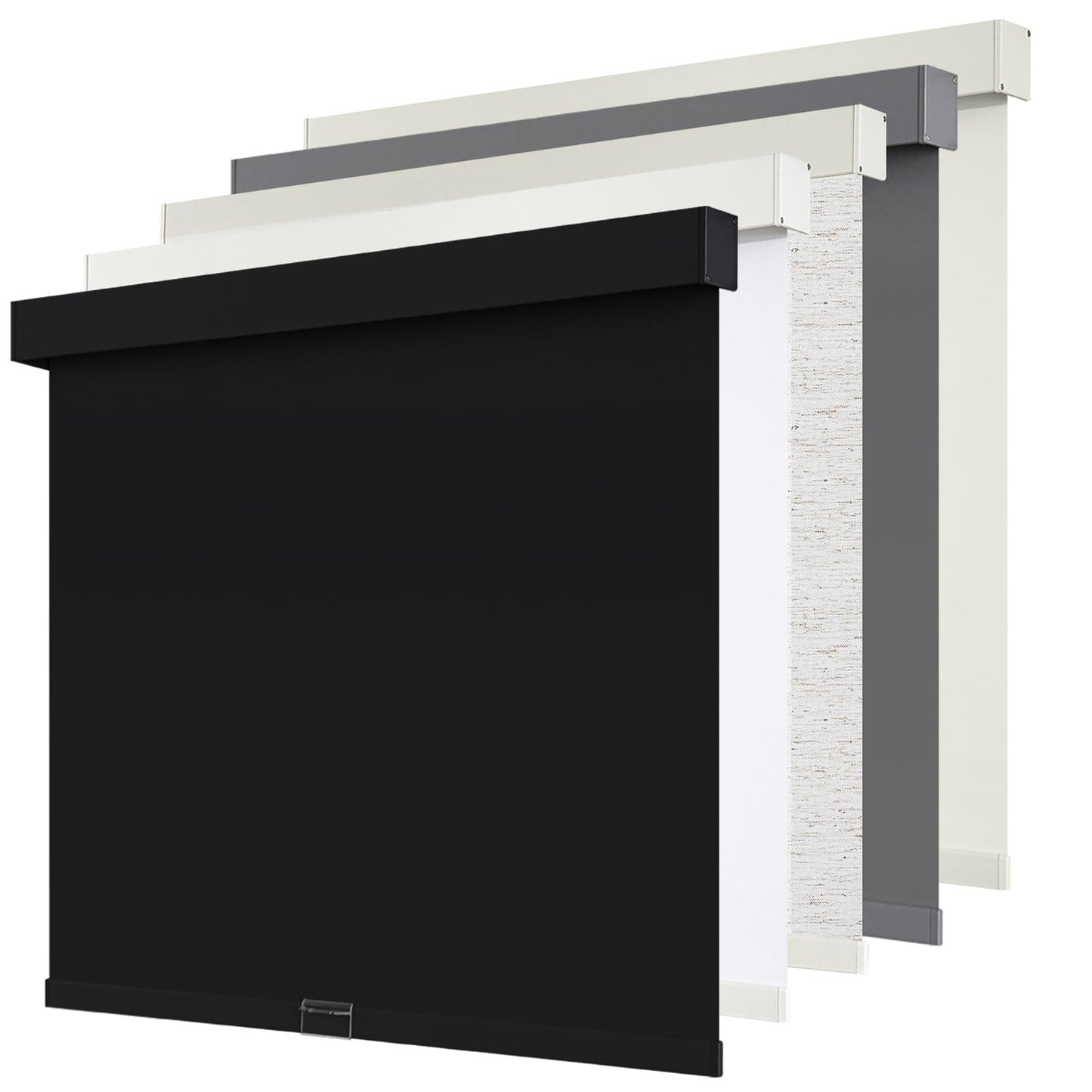 Cordless Blackout Roller Shades 20"W x 72"H, Thermal Insulated, UV Protection, R1