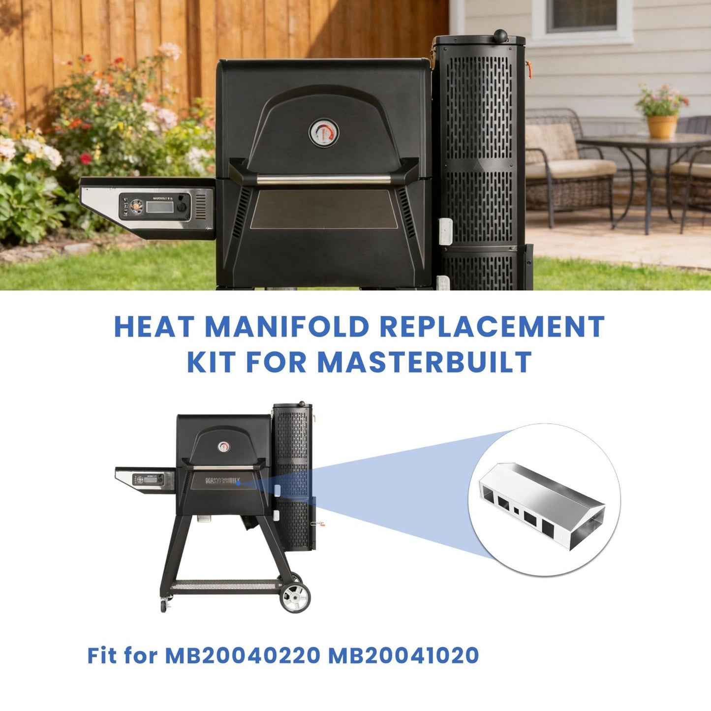 Replacement Heat Manifold Kit for Gravity Series 560 | Compatible with MB20040224