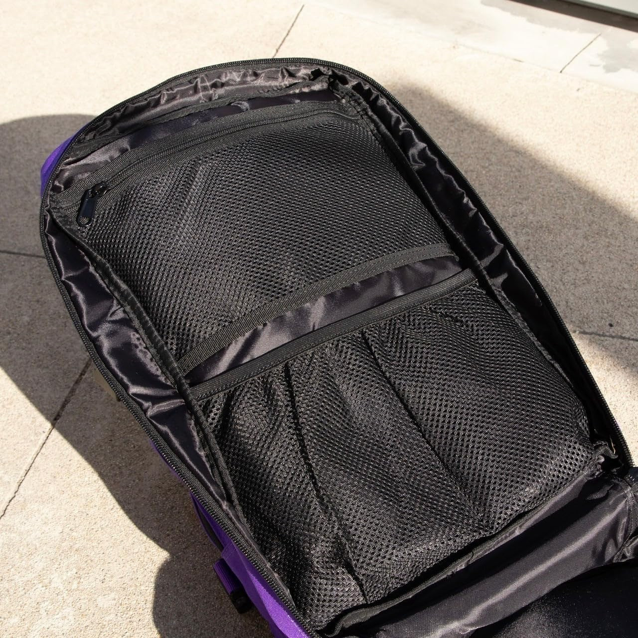Durable 35L Waterproof Gym Backpack   1000D Oxford, MOLLE Webbing, Laptop Pocket9