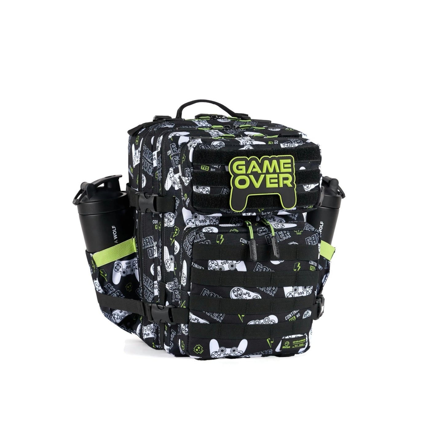 Durable 25L Waterproof Gym Backpack, MOLLE Webbing, Laptop Pocket, Athletic Gear1