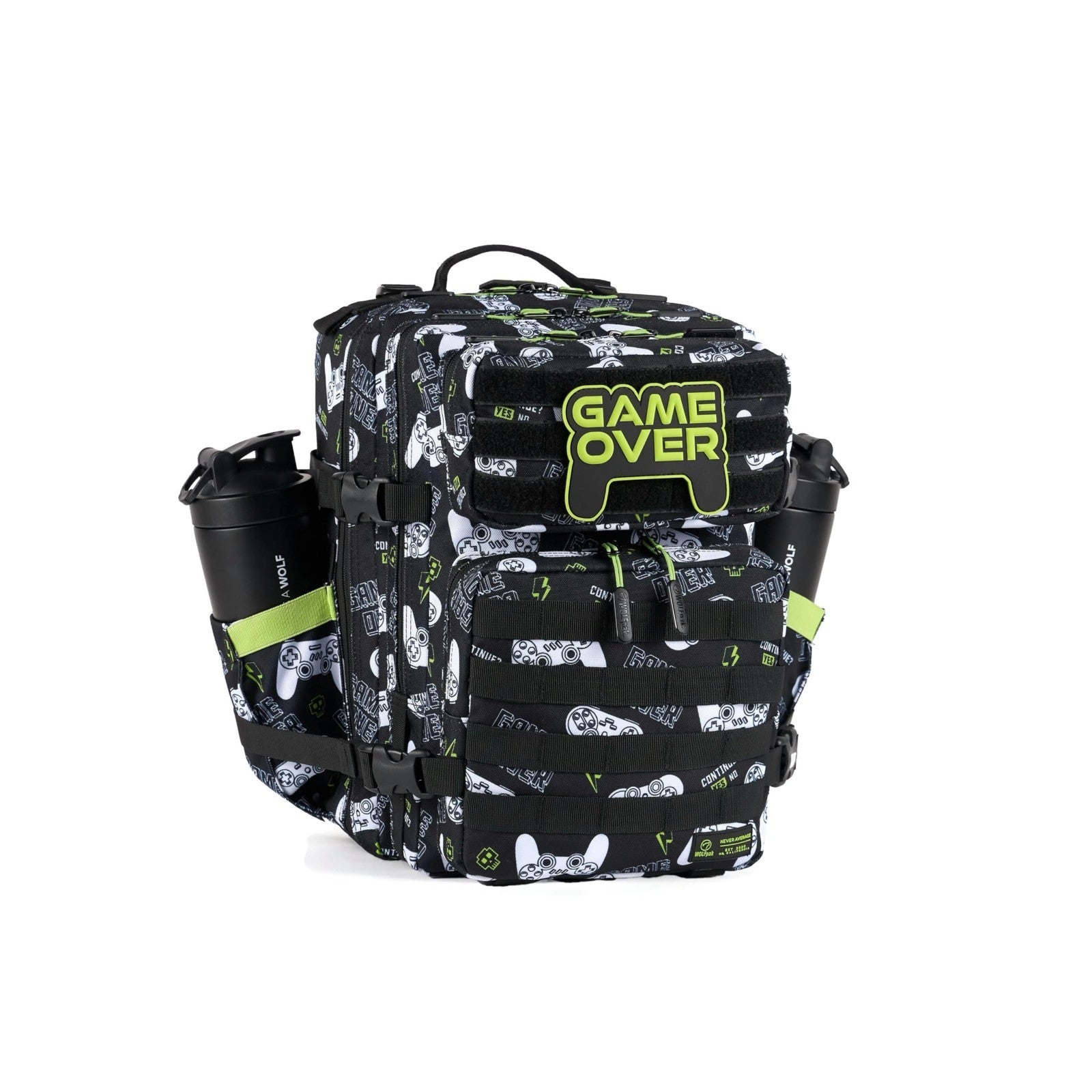 Durable 25L Waterproof Gym Backpack, MOLLE Webbing, Laptop Pocket, Athletic Gear1