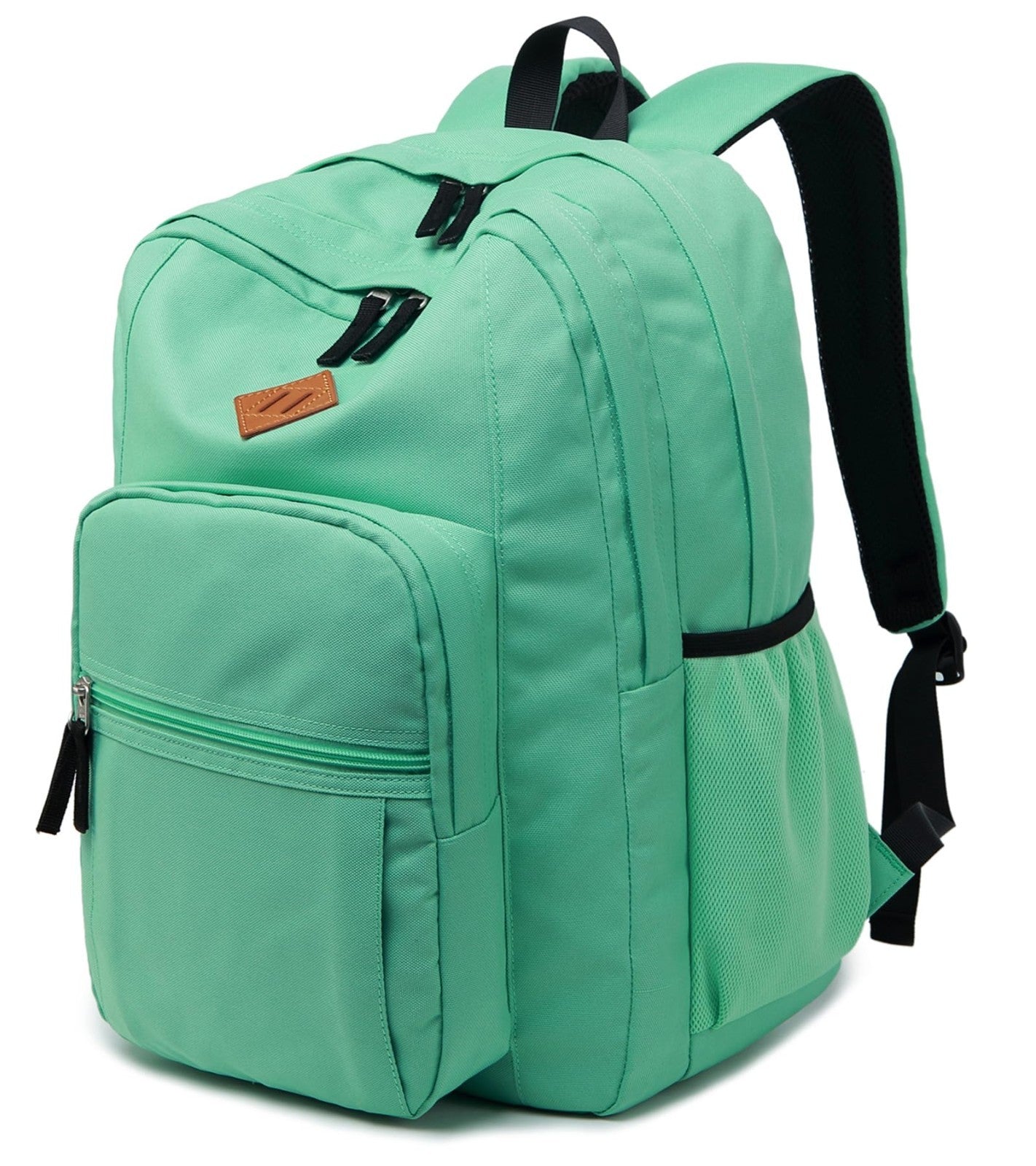Water Resistant Travel Backpack for Women & Men   College Bookbag, Turquoise1
