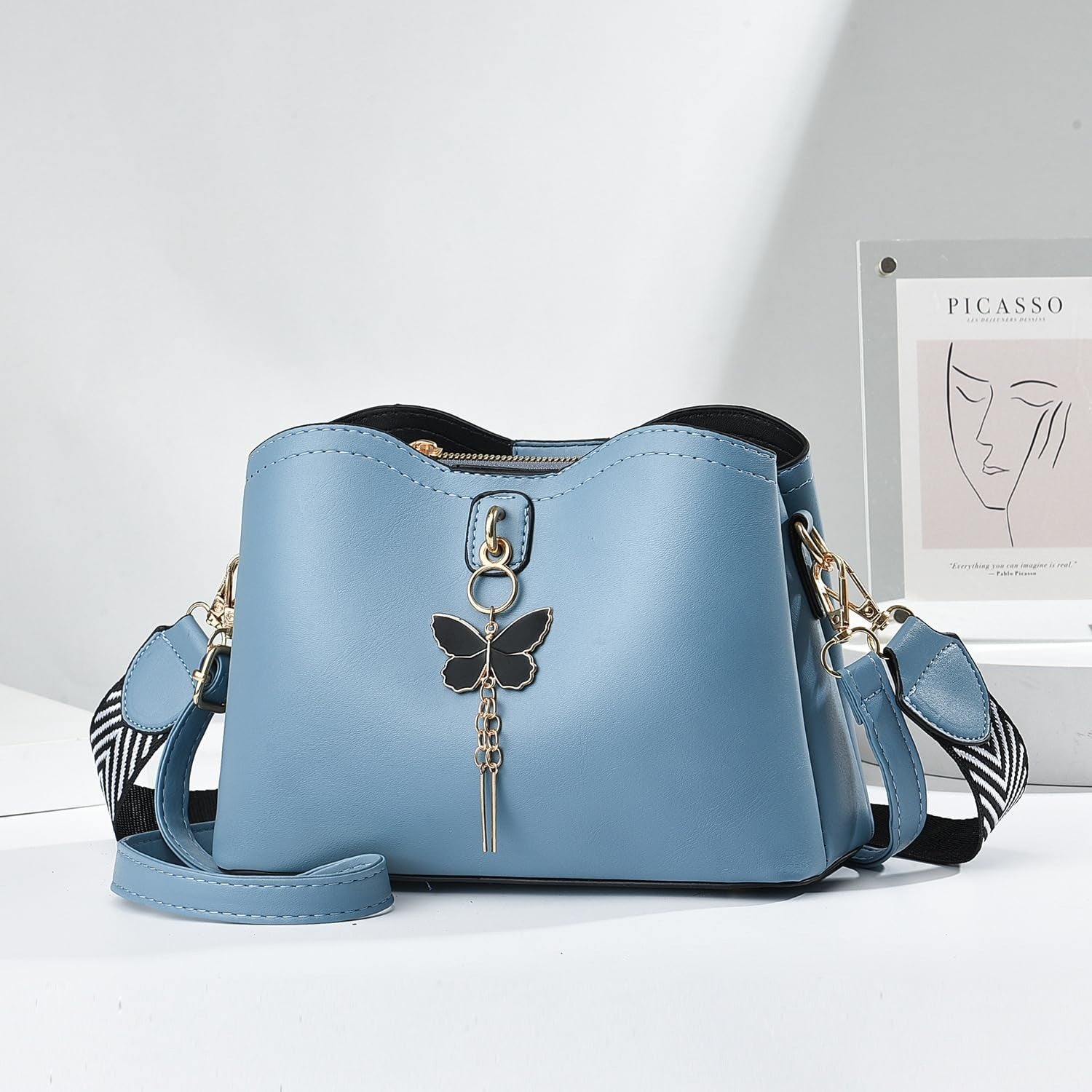 Stylish Lightweight Crossbody Bag for Women & Teens - Fashionable Handbag Purse2