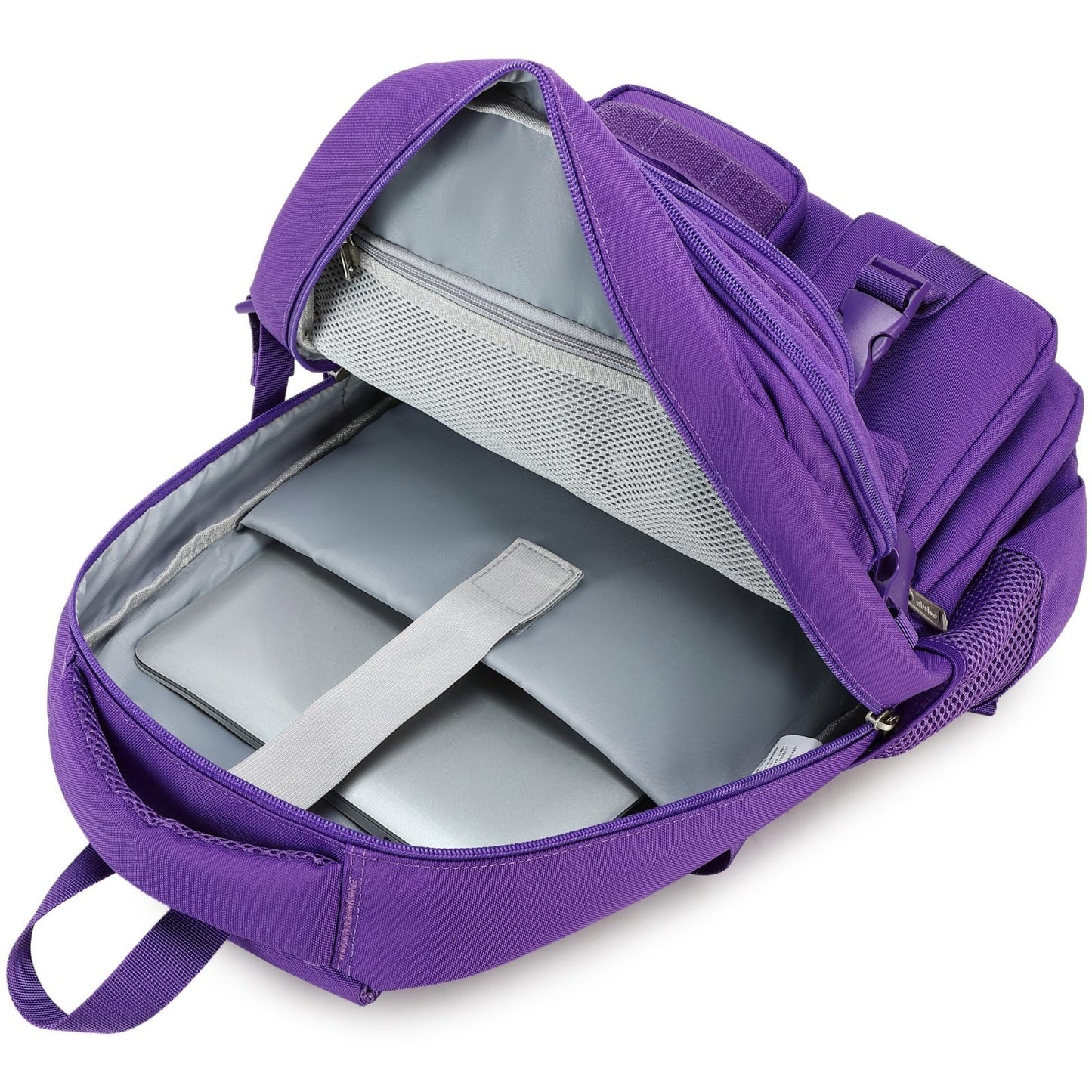 Large Heavy Duty Backpack for School & College   Multi Pocket Travel Bookbag5