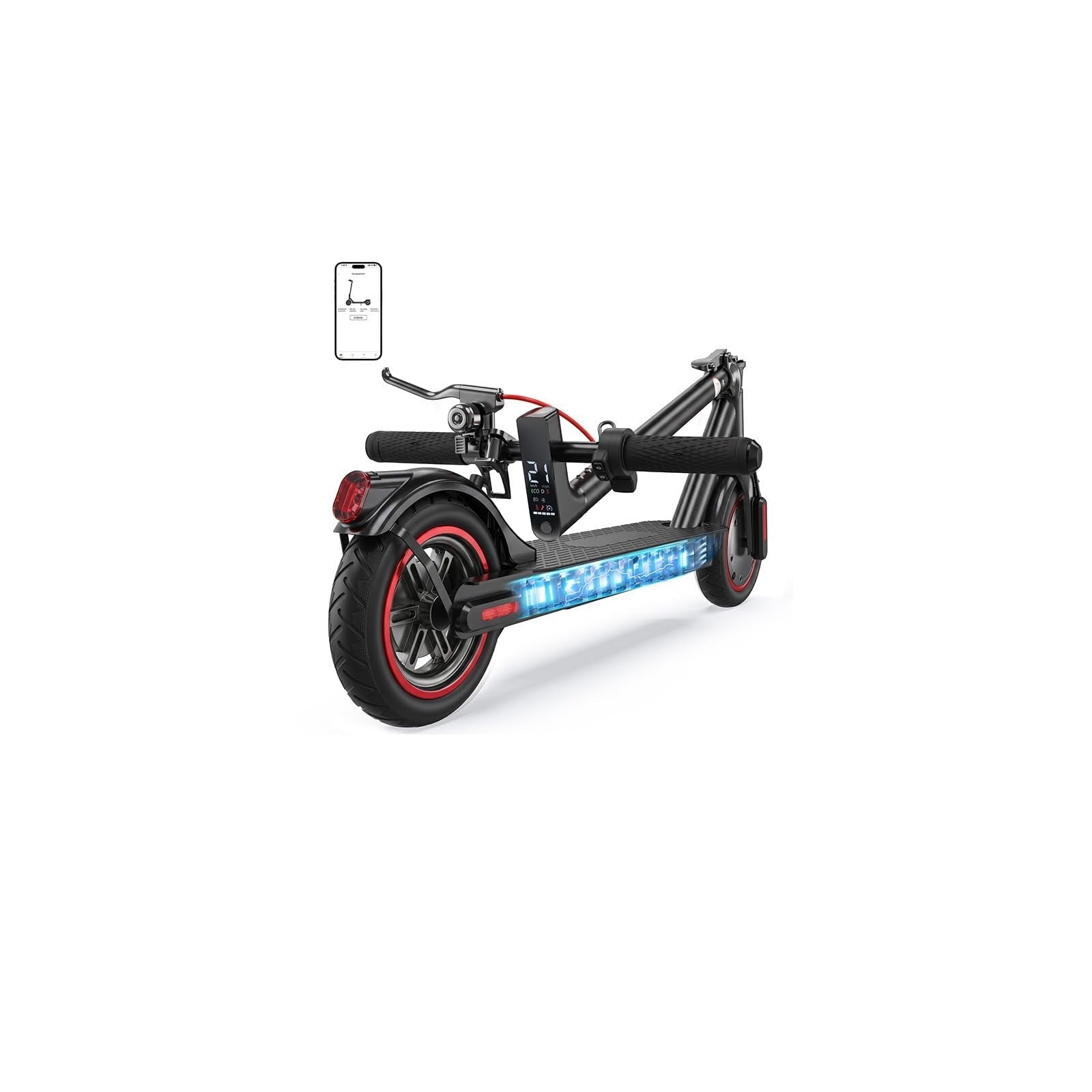 High-Power Electric Scooter for Adults & Teens, 1200W/1000W/500W Motor, 10"/8.5"1