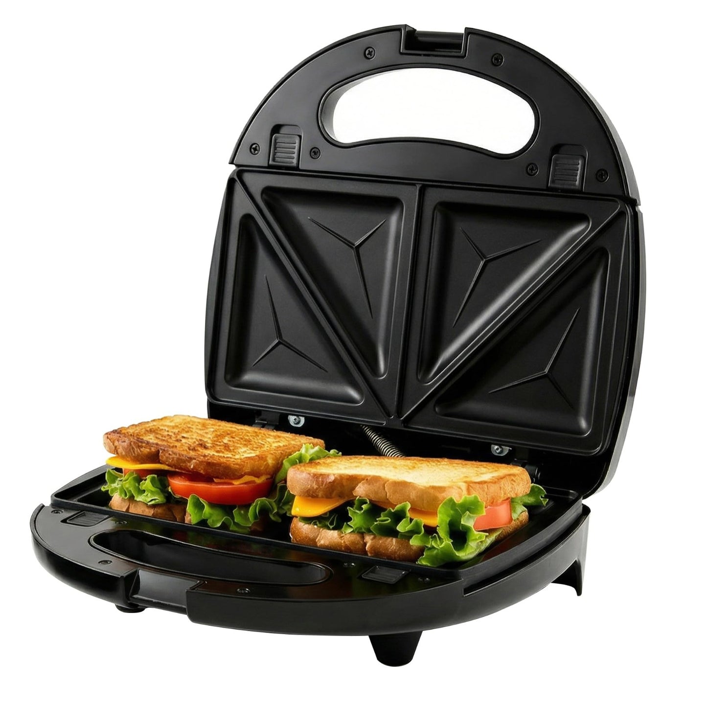Electric Sandwich & Waffle Maker Set - 3 Non-Stick Plates, 750W, Versatile Grill1