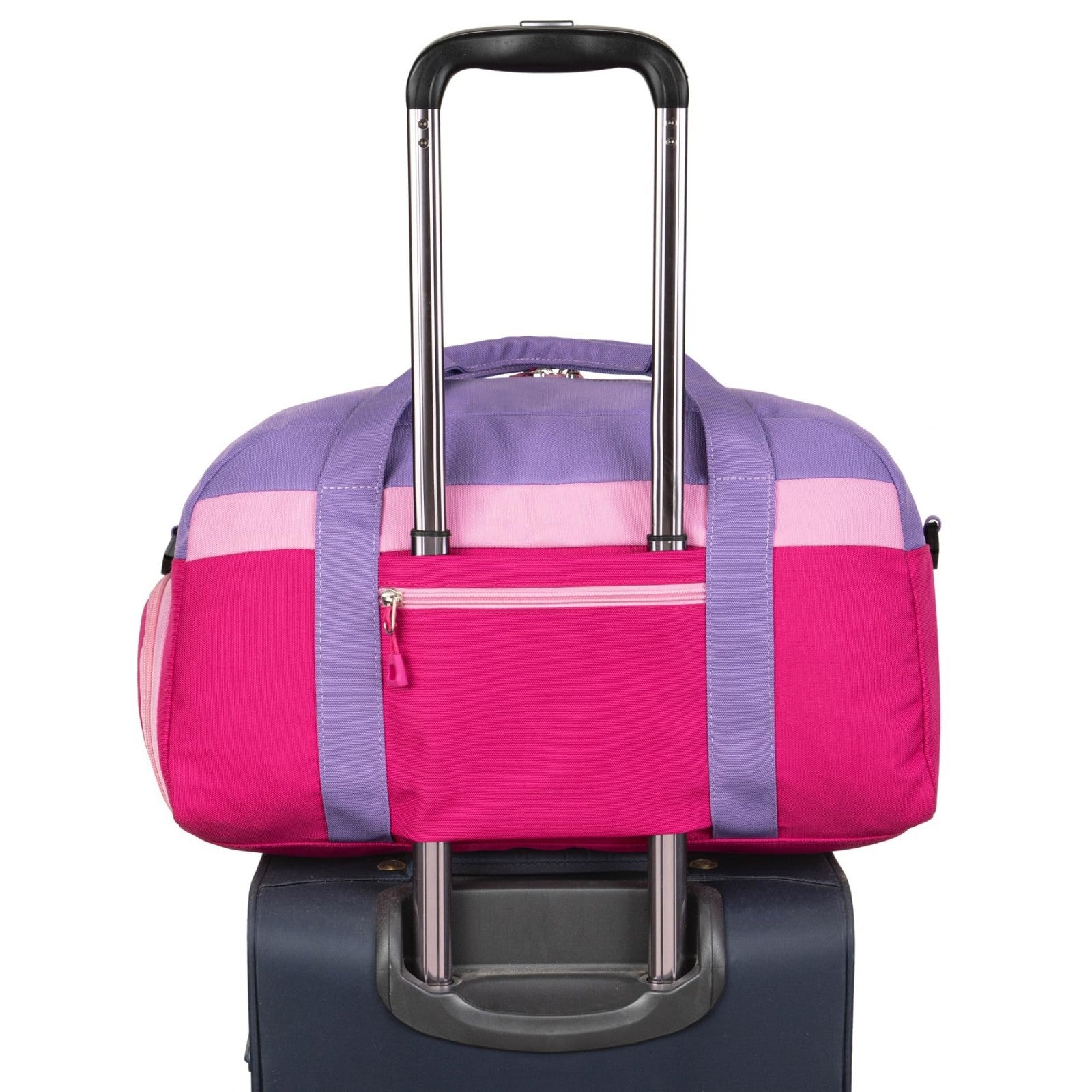 Kids Duffle Bag 18" - Rose Purple, Perfect for Weekender, Sports, Overnight Trav3