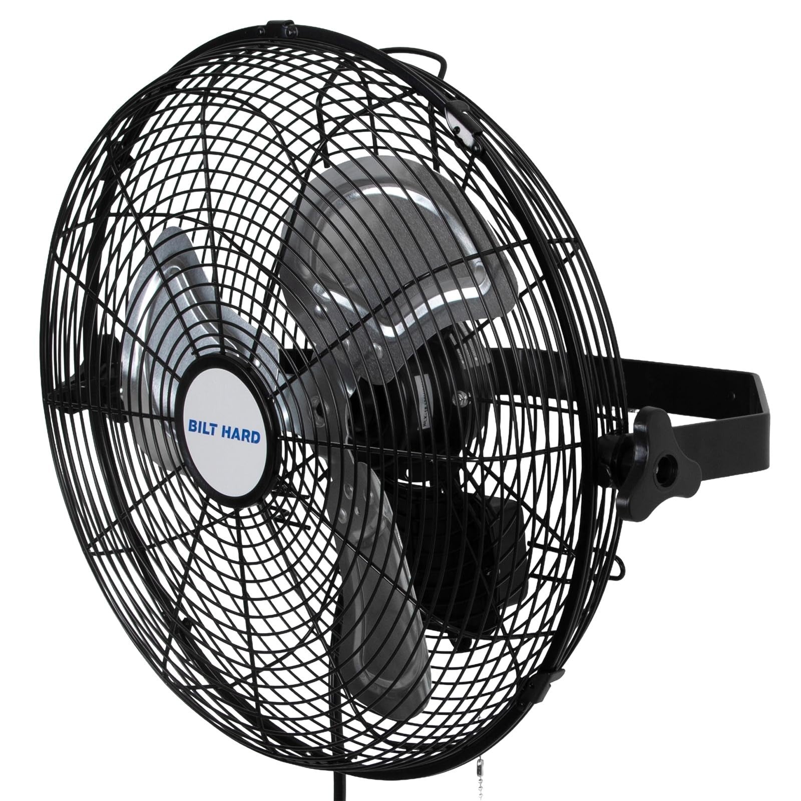 High Velocity 14" Outdoor Wall Mount Fan, 3 Speed 3000 CFM, Waterproof Industria1