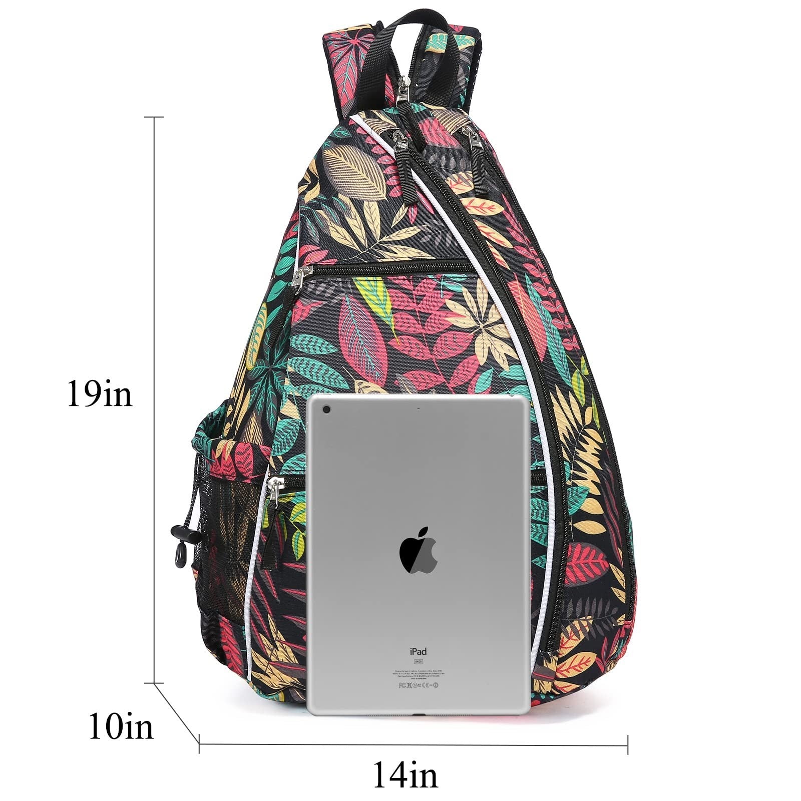 Adjustable Pickleball Backpack with Fence Hook, Large Capacity & Safety Pocket2