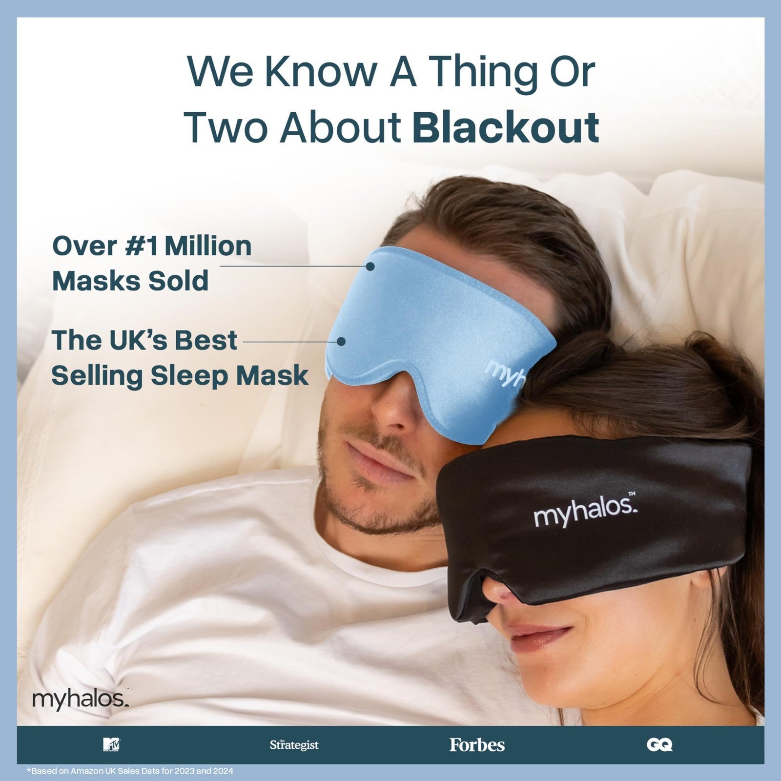 3D Blackout Sleep Mask for Men & Women | Zero Pressure, Breathable Eye Mask for4