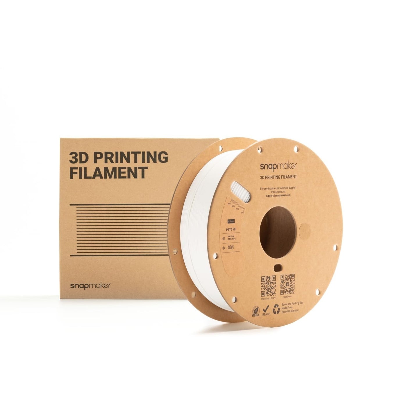 High-Speed 3D Printer PETG Filament 1.75mm, Moisture-Resistant, Tough & Accurate7