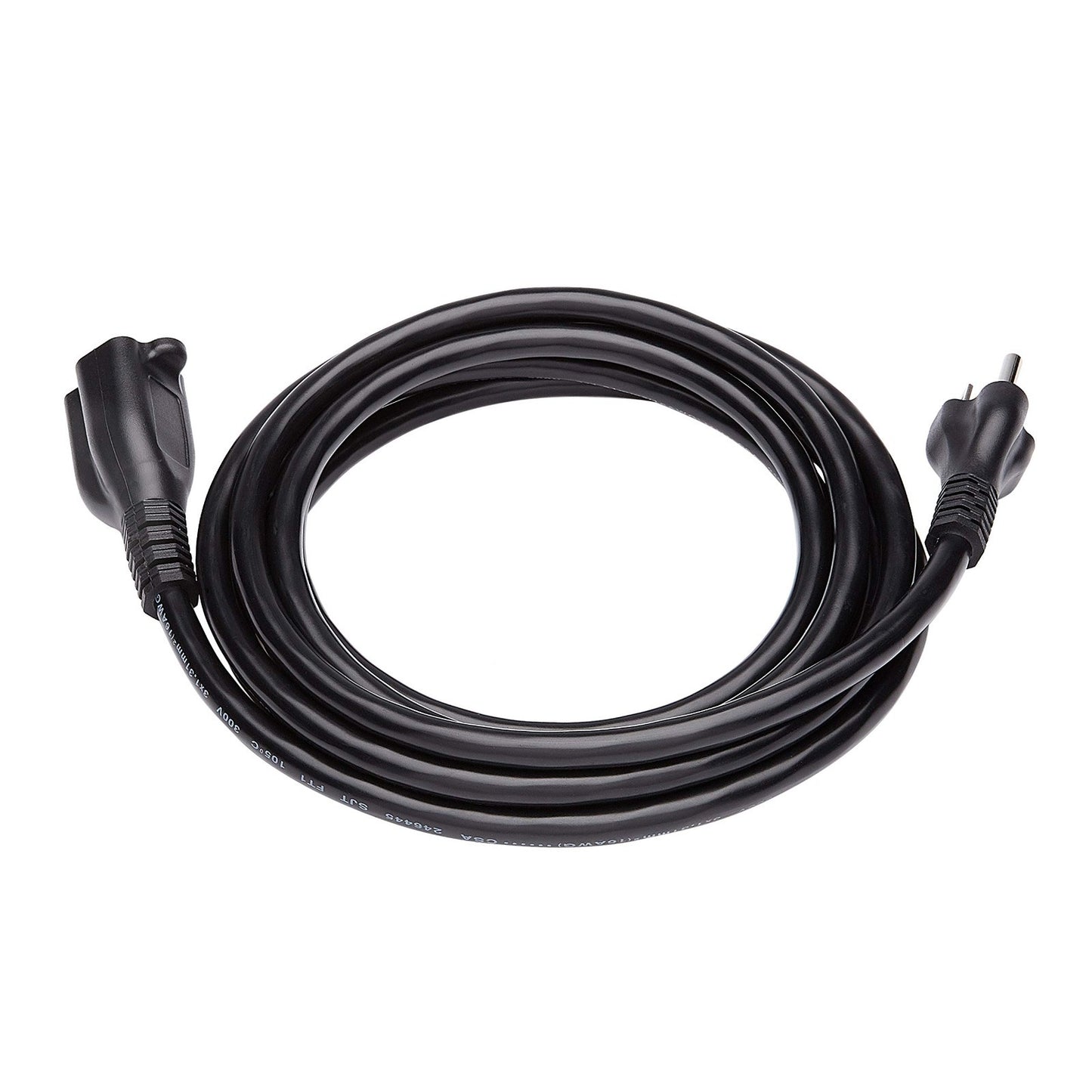 10 ft Heavy Duty Extension Cord   13 Amps, 125V, Black, 28 Count   Power Supply1