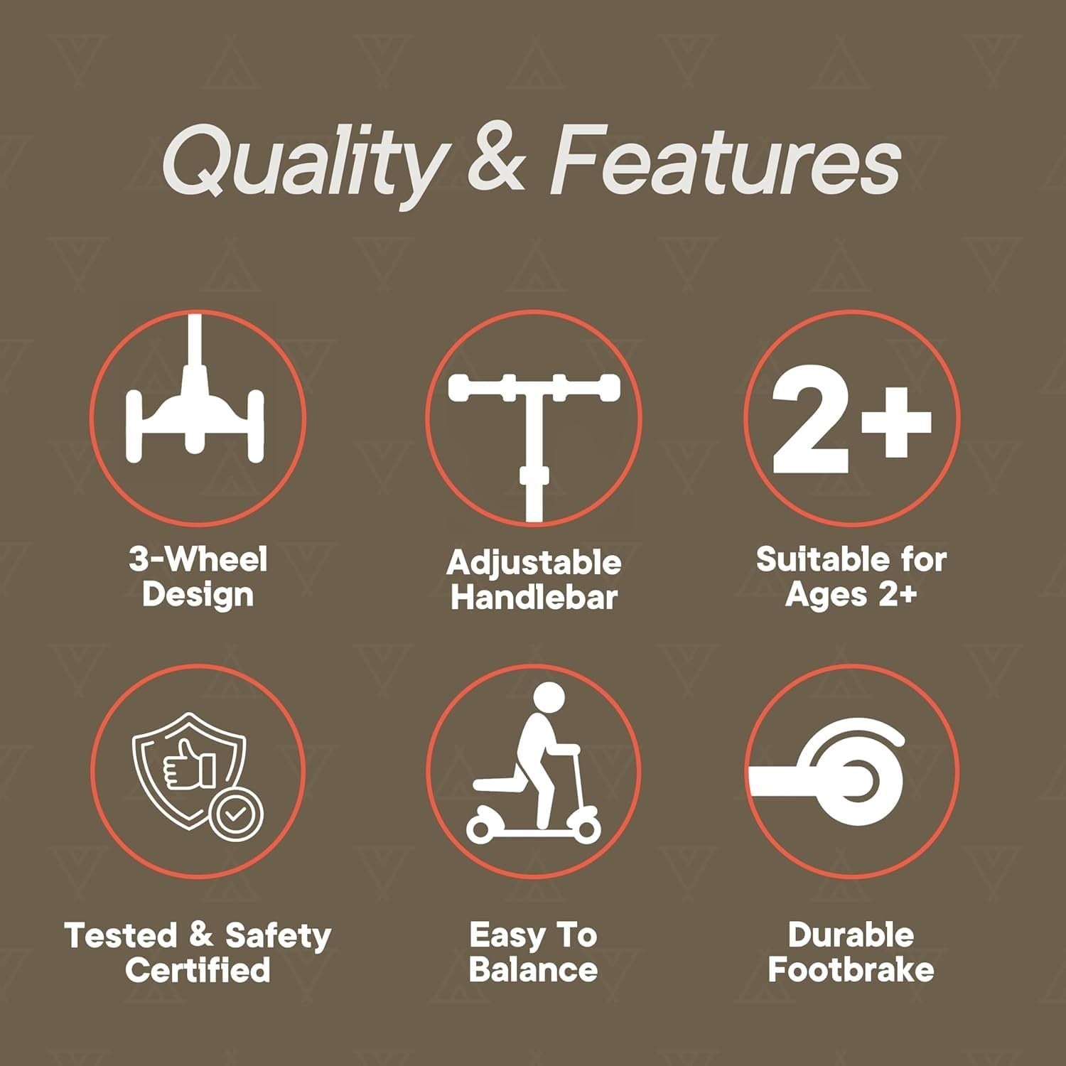 Teal Mini 3-Wheel Kids Scooter - Lean-to-Steer, LED Wheels, Adjustable Handlebar5
