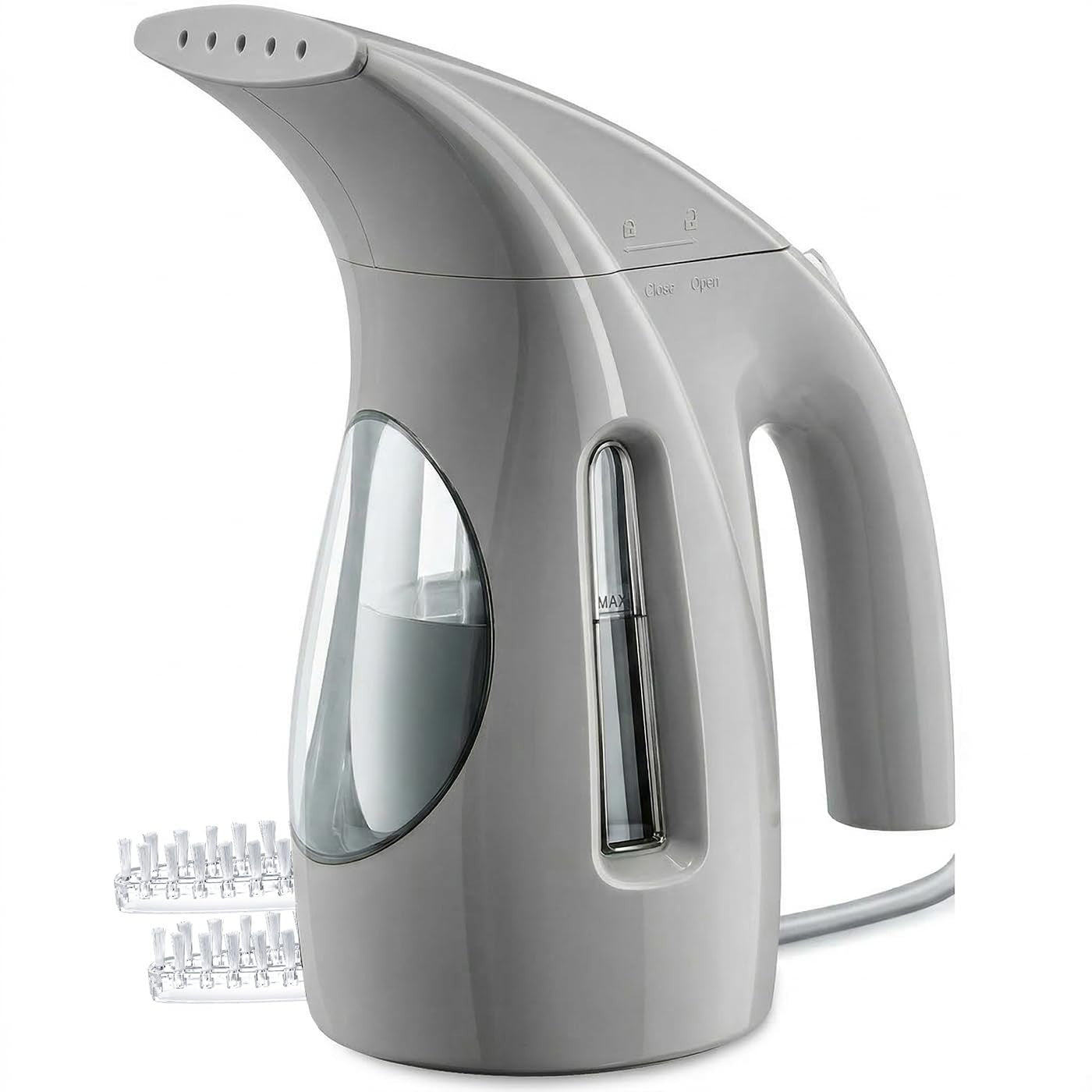 Portable Handheld Clothes Steamer, 1100W Fast Heat, 300ml Capacity, No Leak, Tra1