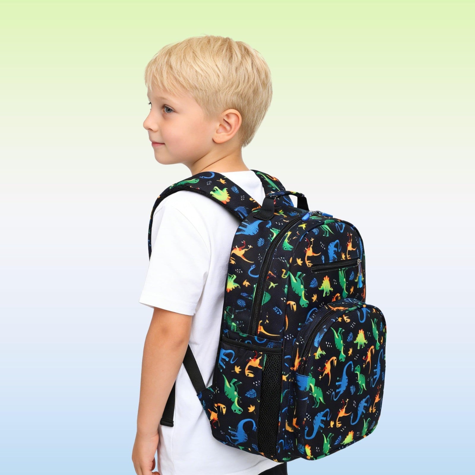 Lightweight Dinosaur Kids Backpack for Boys   Kindergarten & Elementary Ages 4 85