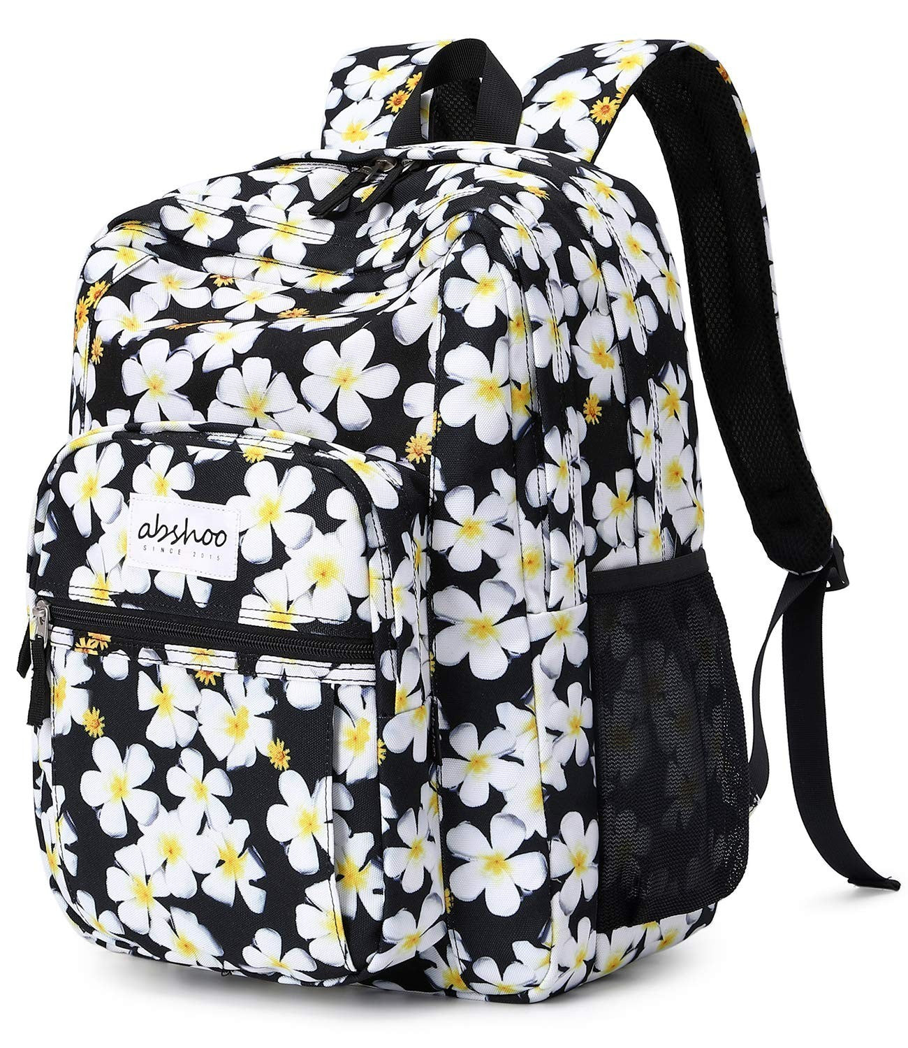 Floral Women's Backpack for College   Water Resistant Bookbag, Stylish & Durable1