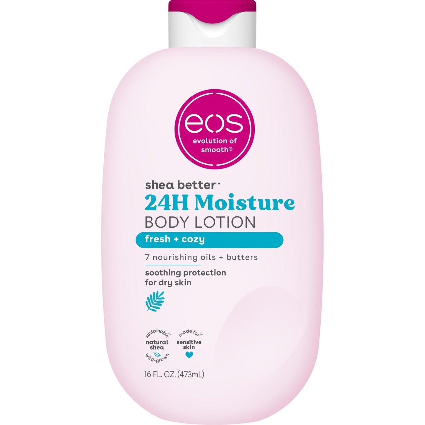 Natural Shea Body Lotion   Fresh & Cozy Scent, Moisturizing, 16 fl oz1