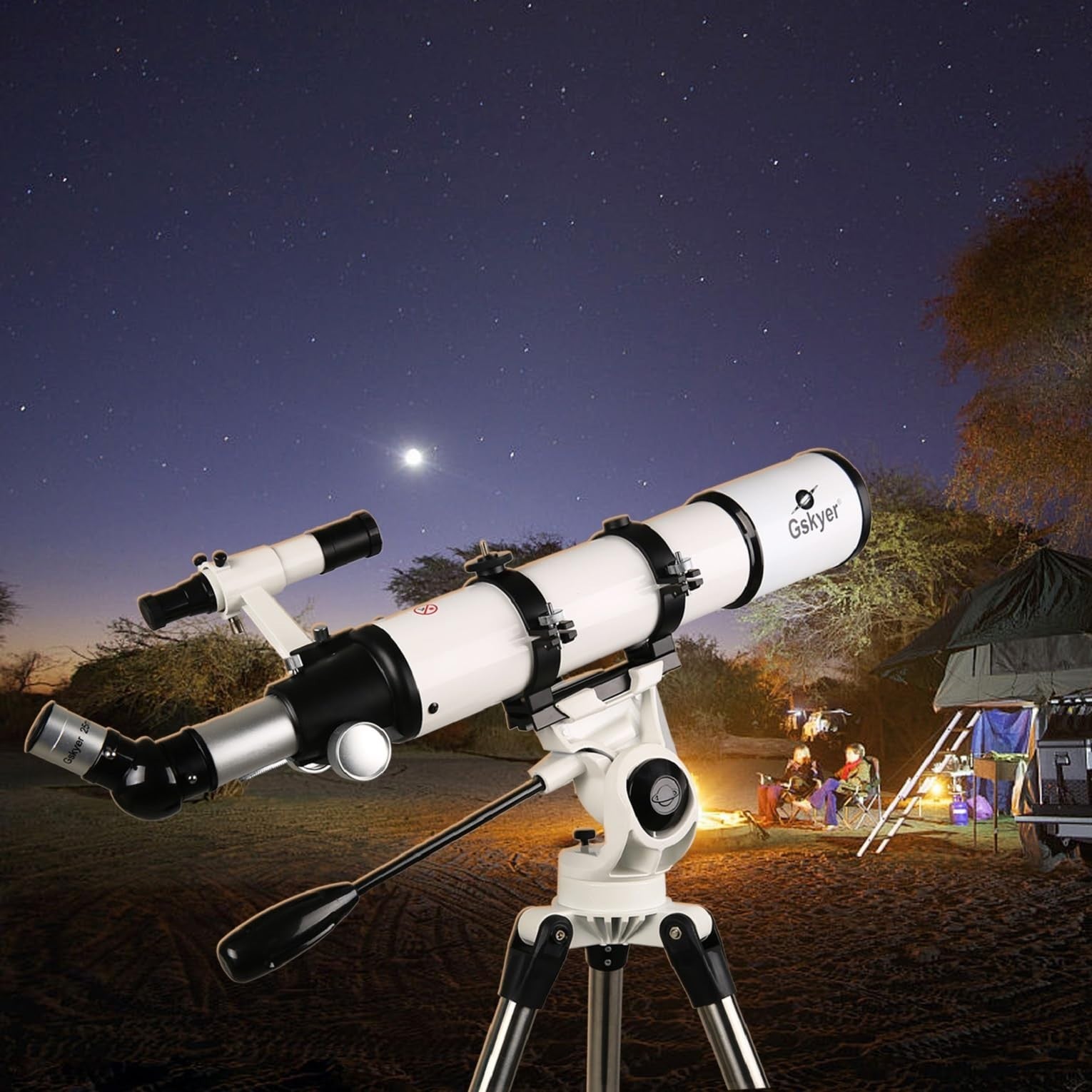 600x90mm AZ Refractor Telescope for Adults   Astronomy, German Technology, Starg3