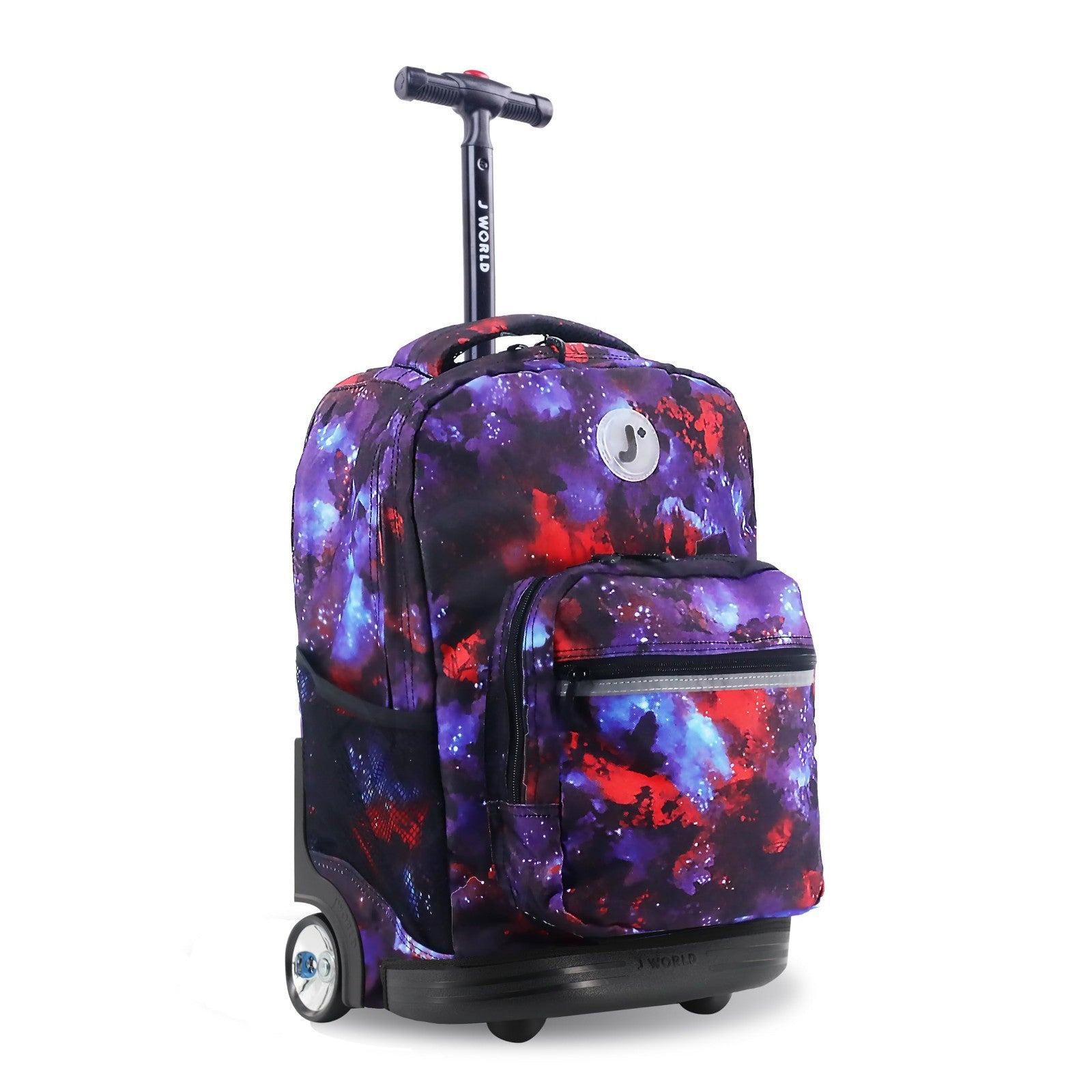 Kids Rolling Backpack with Wheels, School Roller Bookbag for Girls & Boys, 18"x11