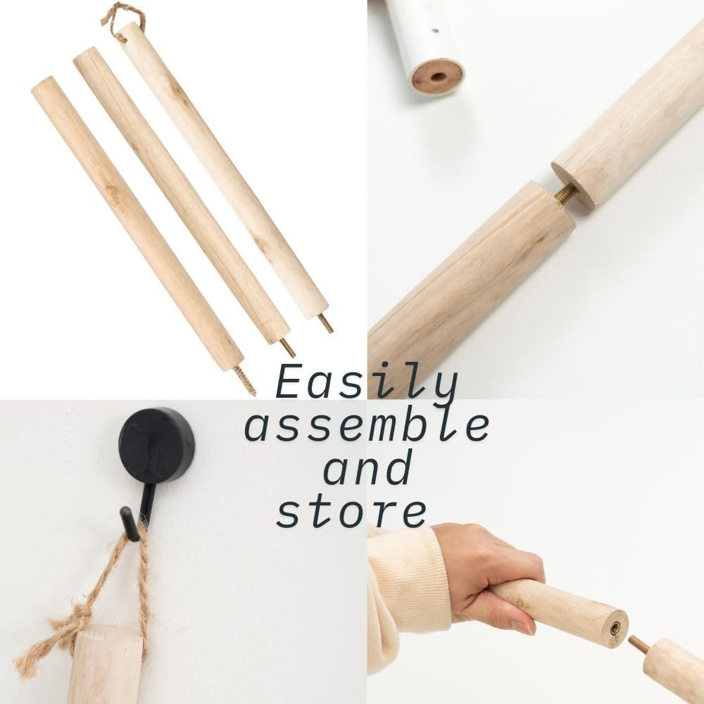 Natural Indoor Grass Broom - Long Handle Broom for Home, Garage, Office & Kitche6