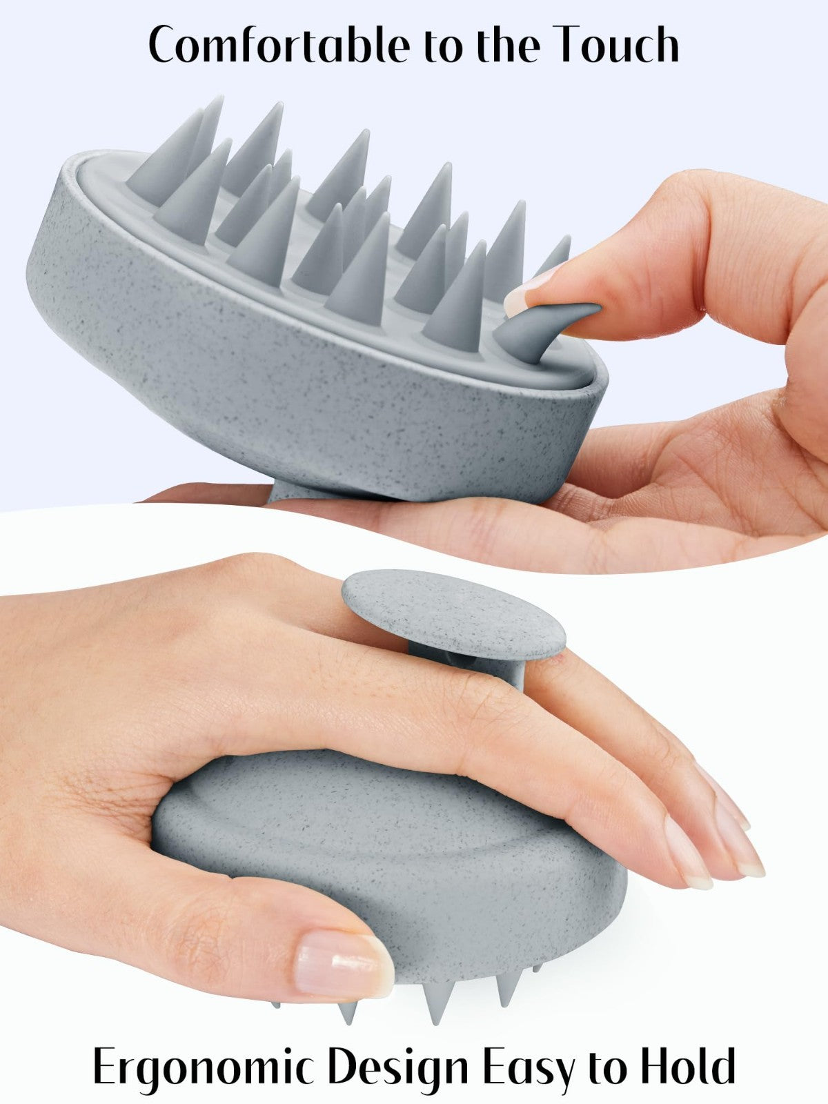 Scalp Massager Brush for Hair Growth, Silicone Shampoo Scrubber, Dandruff Relief3