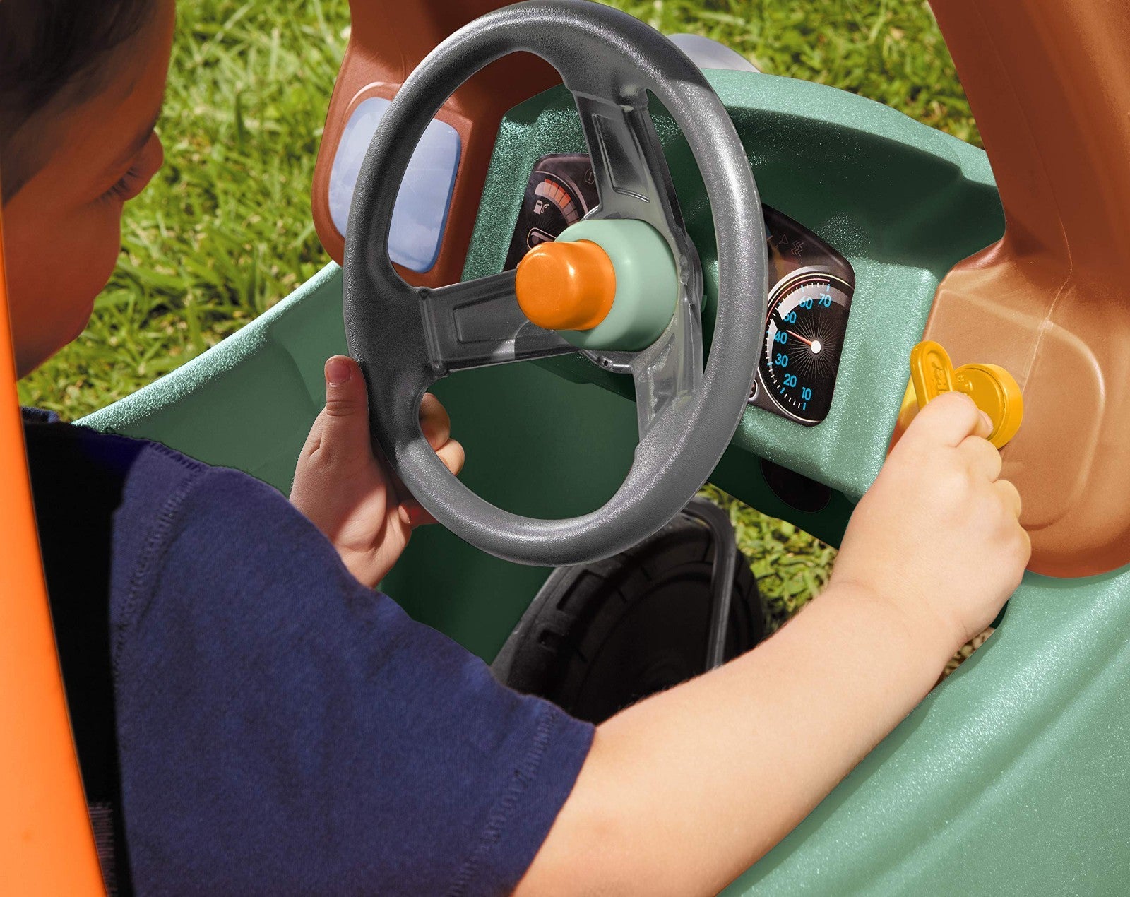 T-Rex Cozy Coupe Ride-On Toy for Kids – Fun Outdoor Vehicle, Ages 1-57