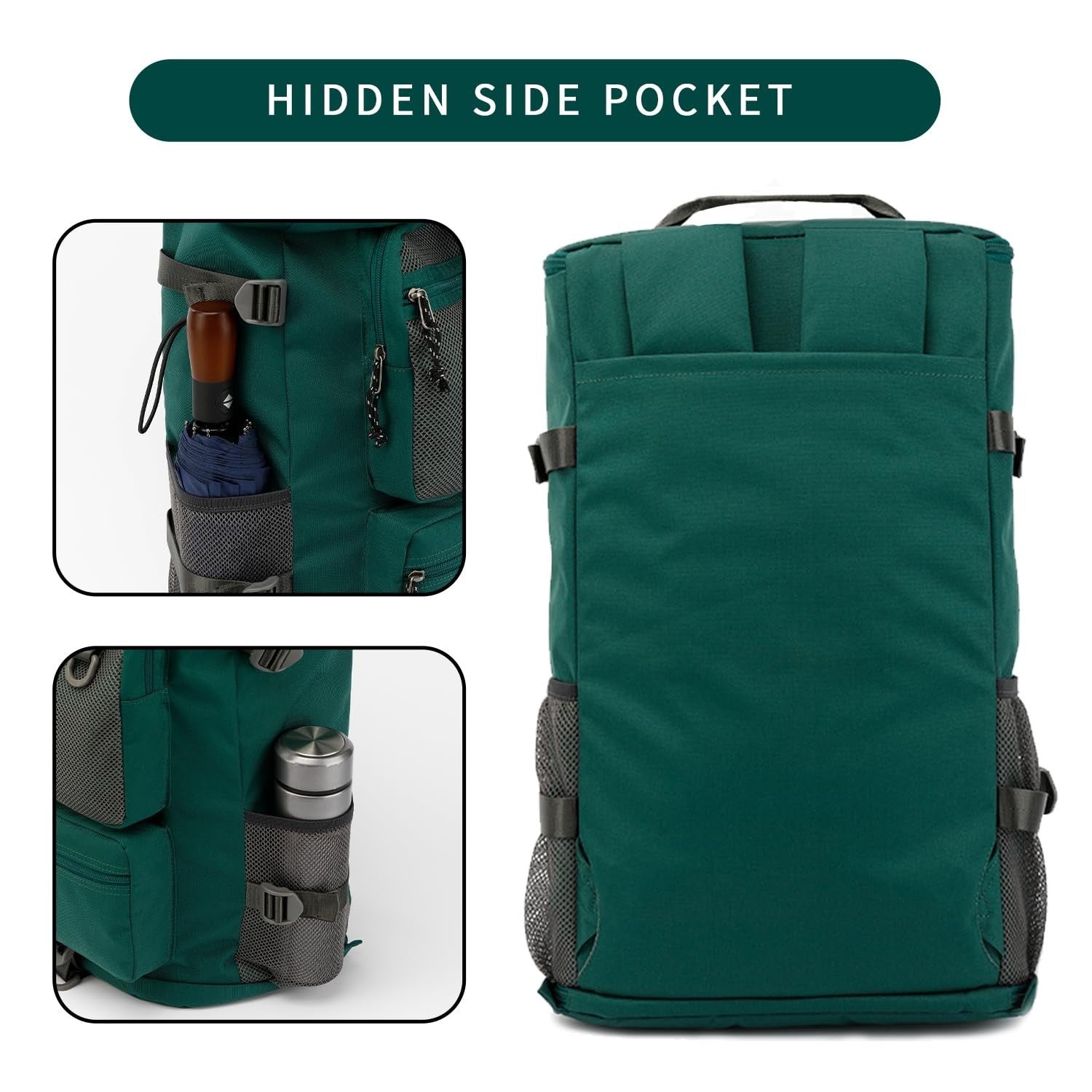 Waterproof Gym Duffel Backpack with Shoe Compartment, 4 Carry Methods, Sports &6