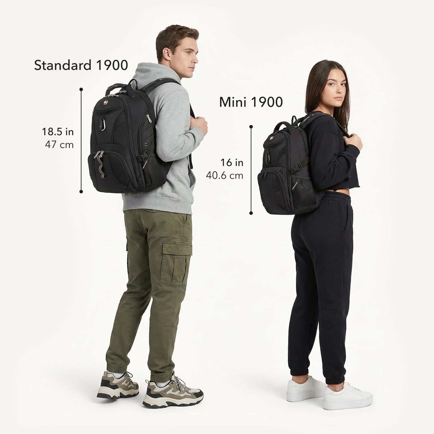 TSA Friendly 17 Inch Laptop Backpack, RFID Protection, Lay Flat Design, 31L, Bla7