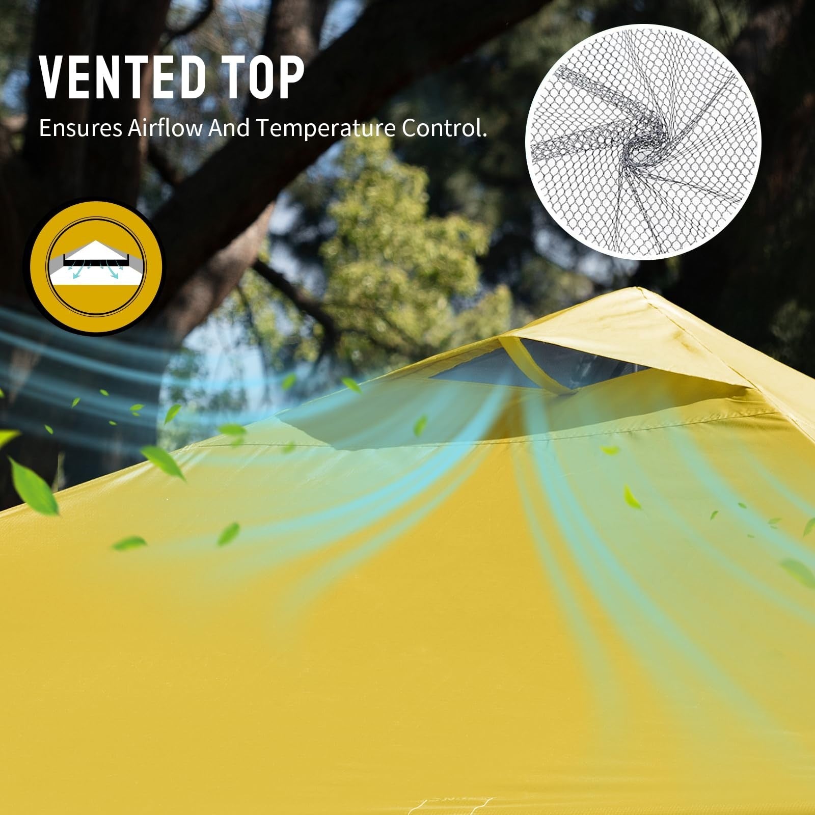 10x10 Pop Up Canopy Tent   Easy Setup, Sun Shade for Events, Parties, Camping, S4