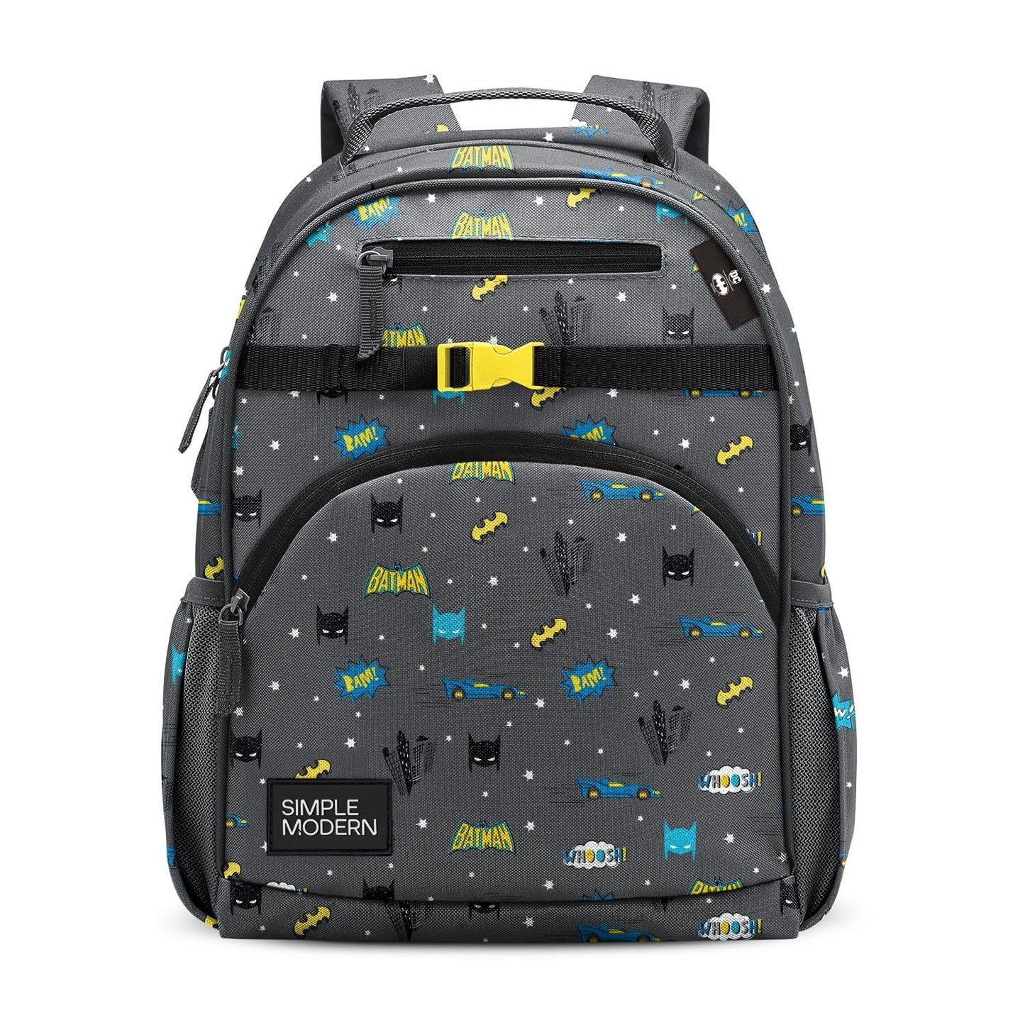 Batman Kids Backpack for School, 12L Bookbag for Toddlers & Preschoolers | Cute1