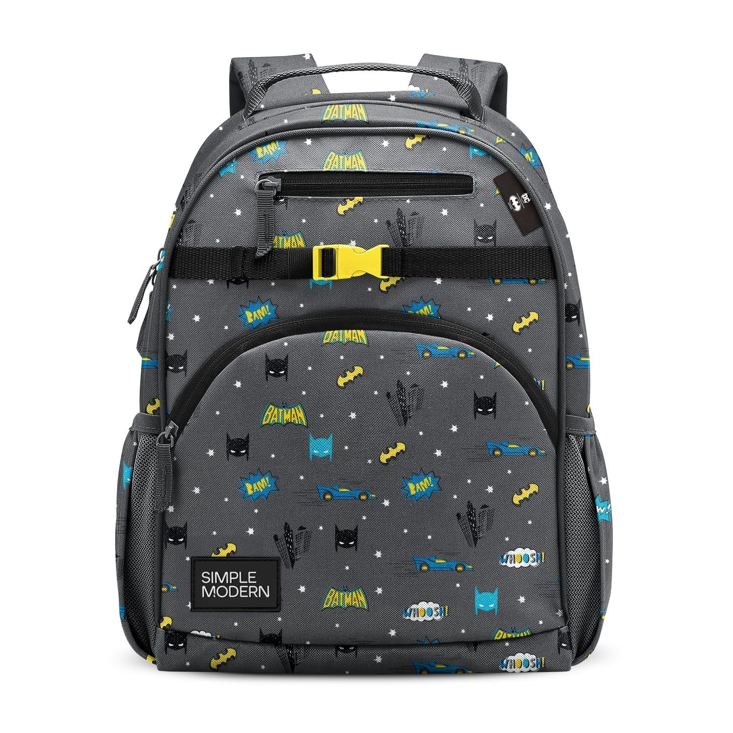 Batman Kids Backpack for School, 12L Bookbag for Toddlers & Preschoolers | Cute1