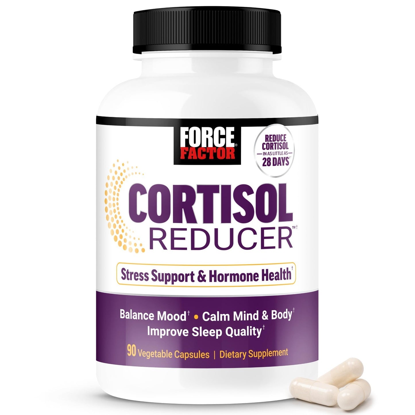 Cortisol Reducer for Women with Ashwagandha, L-Theanine & Magnolia Bark - 90 Cap1